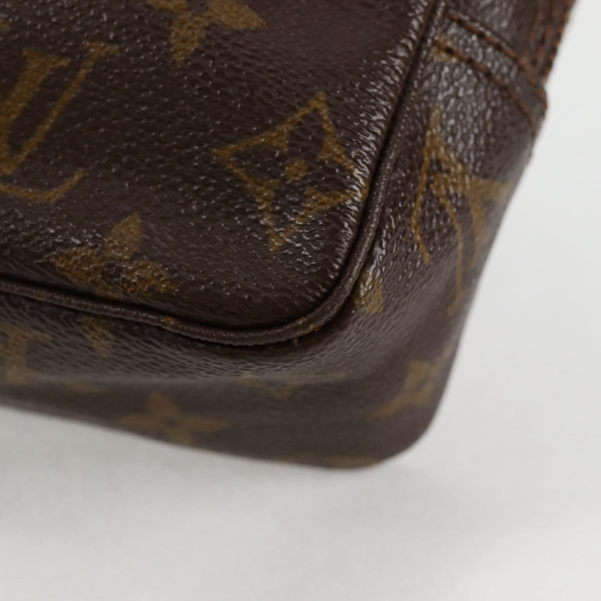 LOUIS VUITTON Monogram Trousse Toilette 18 Pouch Vintage M47526 LV Auth ar13053