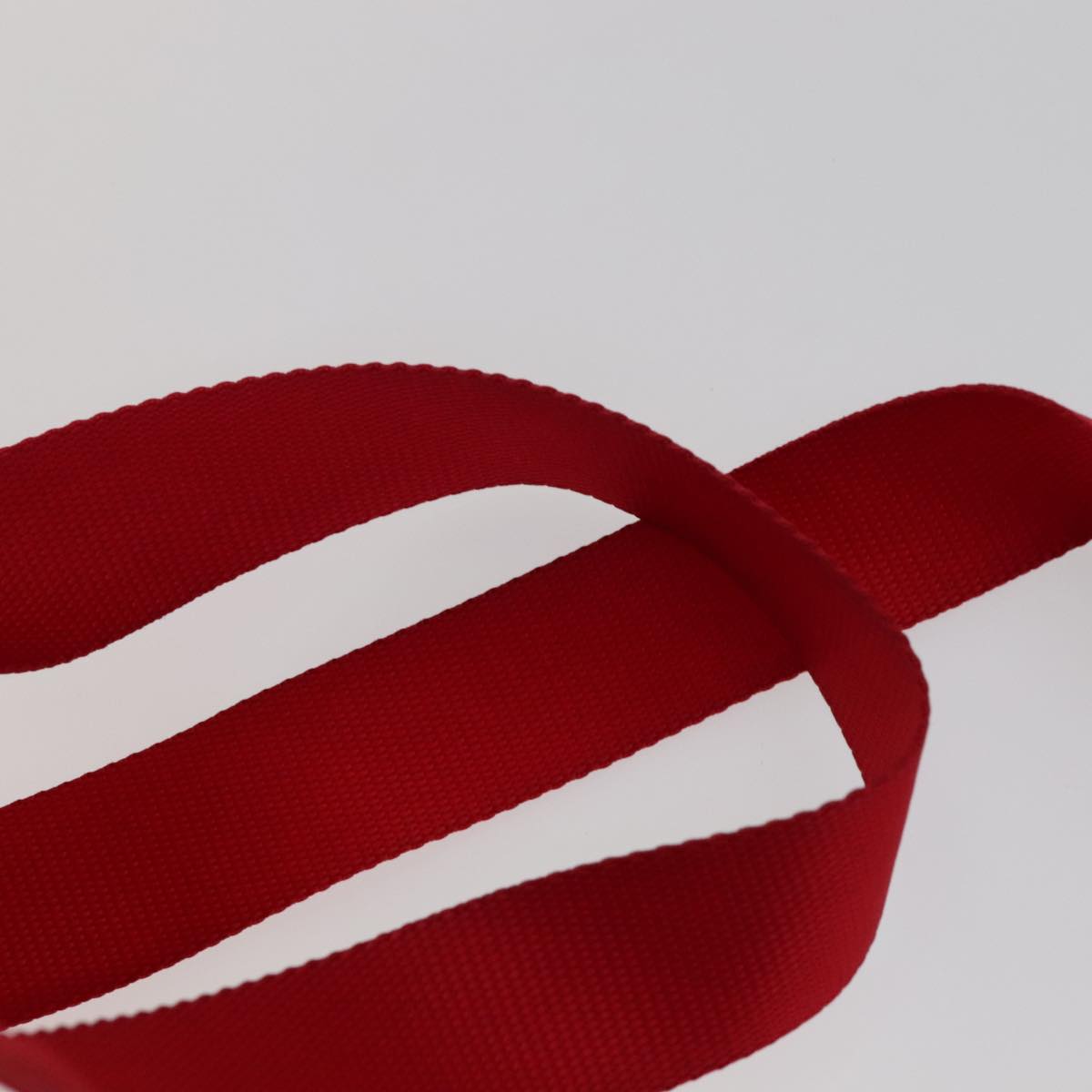 PRADA Backpack Nylon Red Auth ar13087