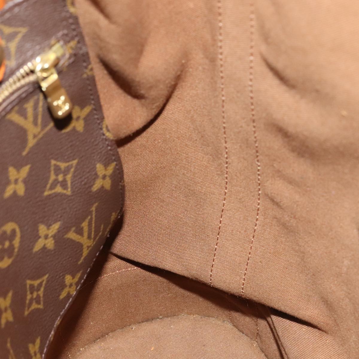 LOUIS VUITTON Monogram Randonnee GM Shoulder Bag M42244 LV Auth ar13169