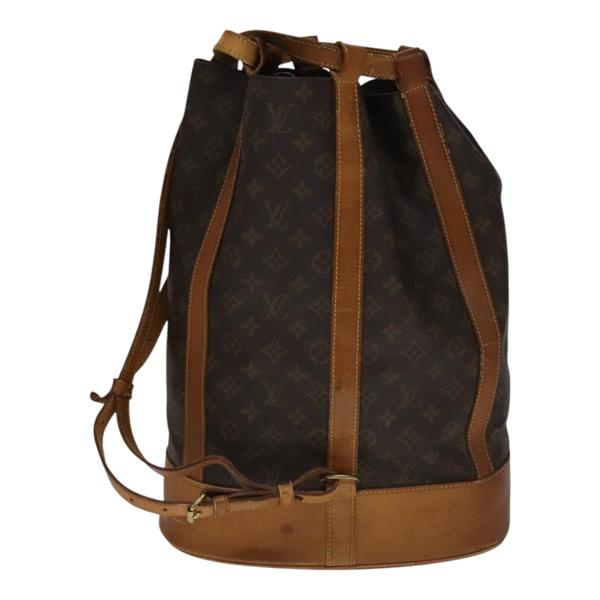 LOUIS VUITTON Monogram Randonnee GM Shoulder Bag M42244 LV Auth ar13169