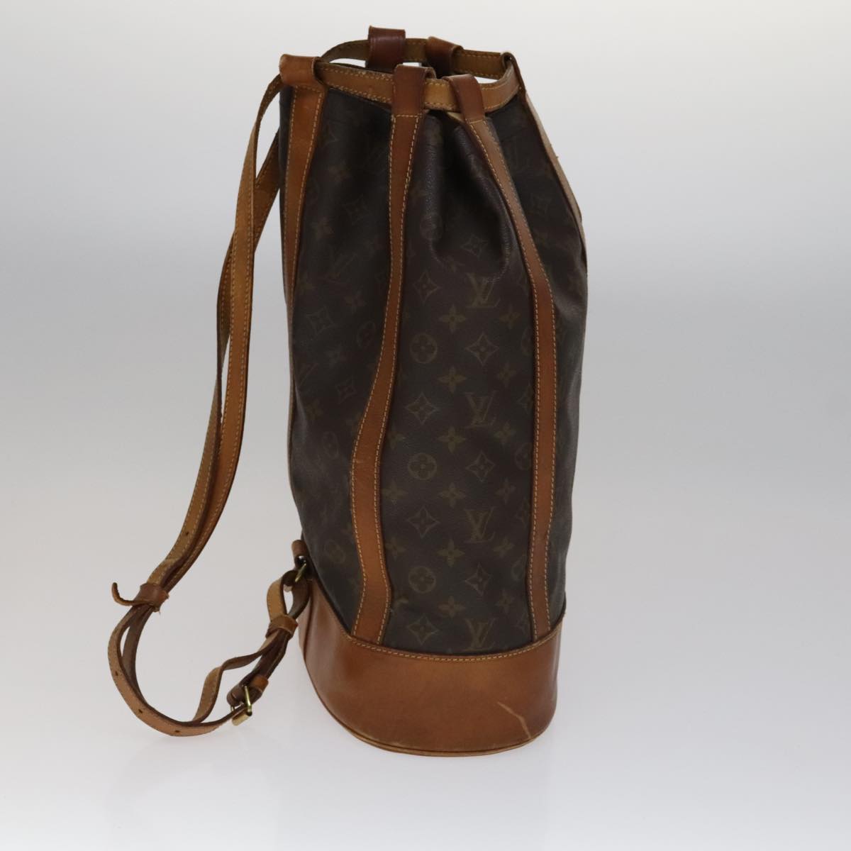 LOUIS VUITTON Monogram Randonnee GM Shoulder Bag M42244 LV Auth ar13169