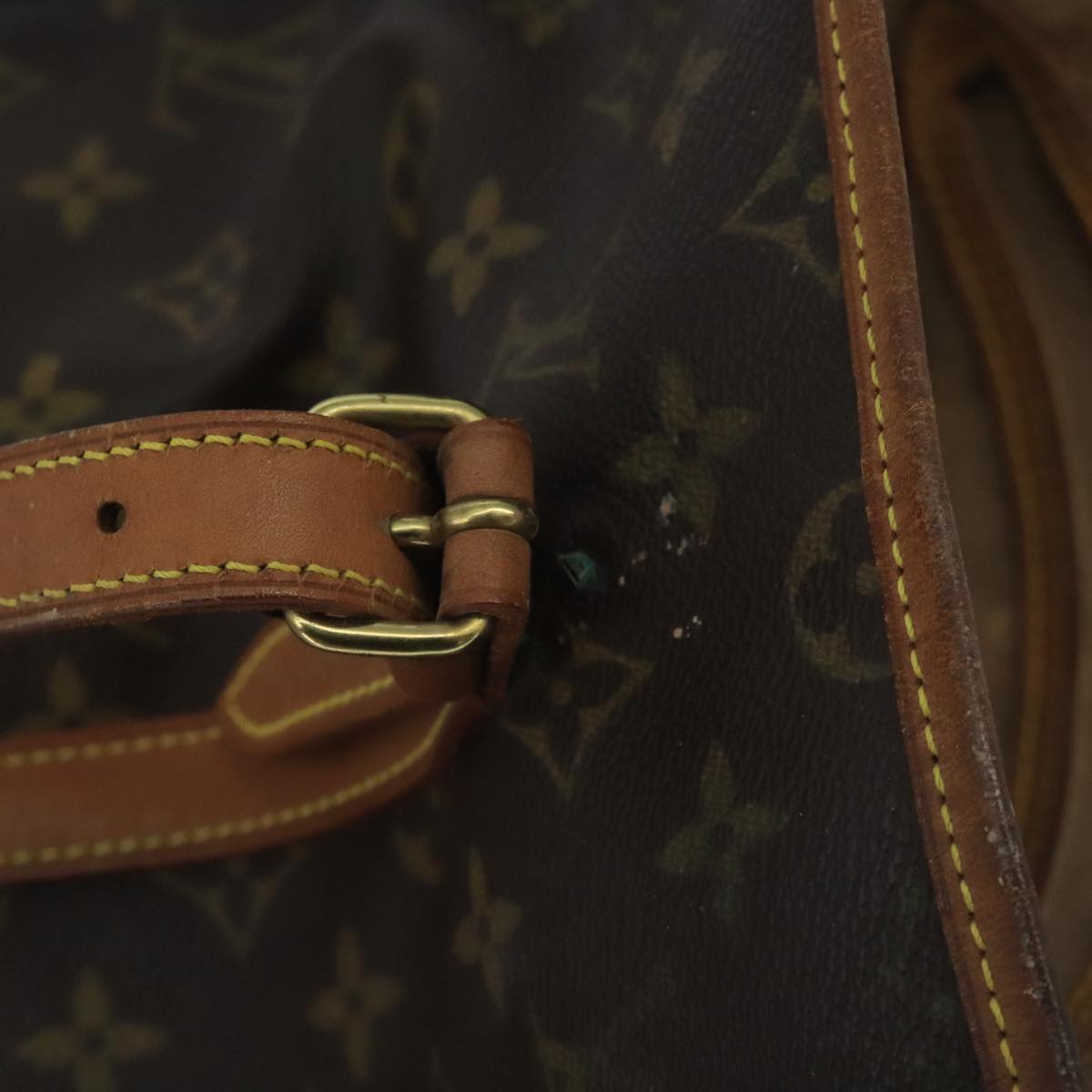 LOUIS VUITTON Monogram Bucket GM Shoulder Bag M42236 LV Auth ar13170