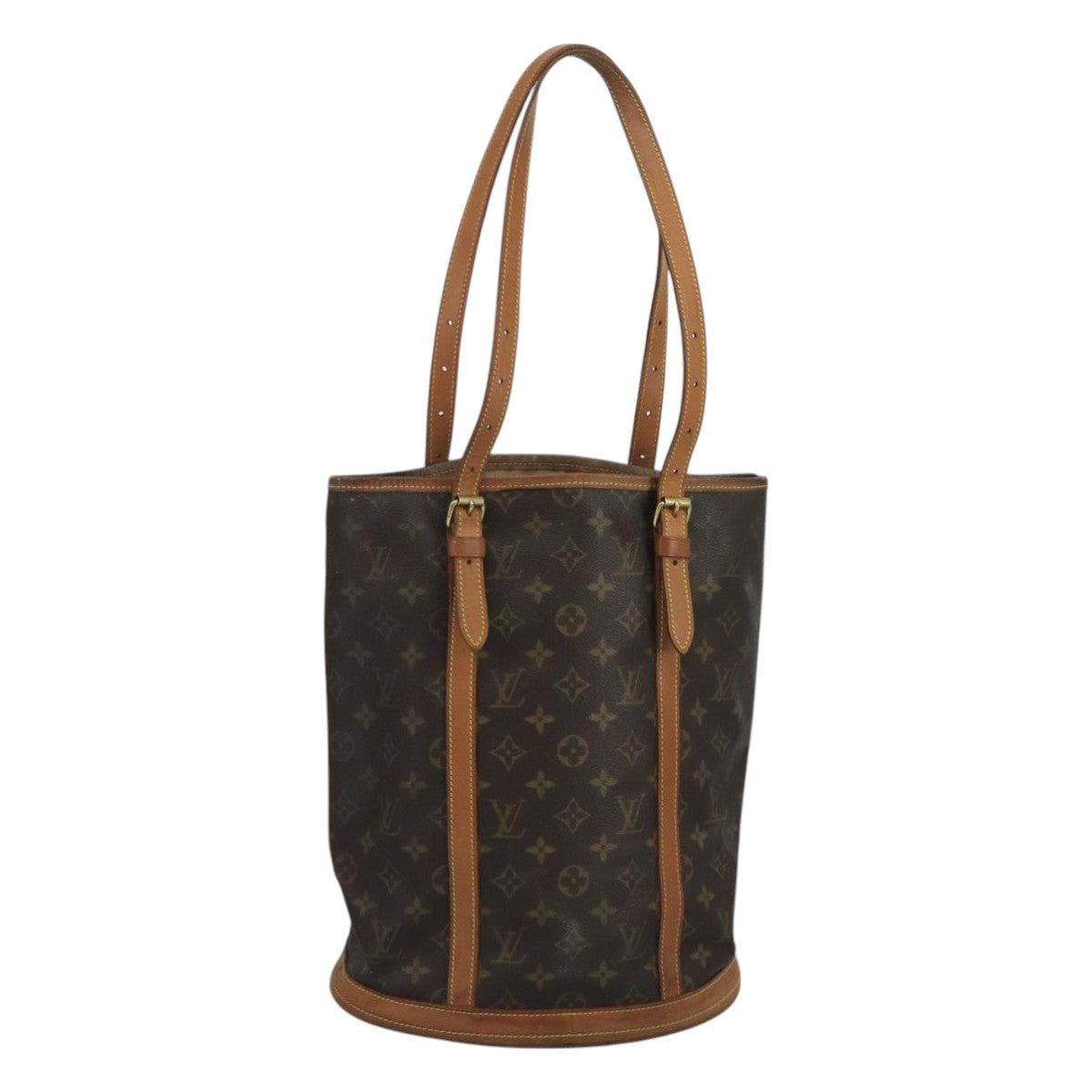 LOUIS VUITTON Monogram Bucket GM Shoulder Bag M42236 LV Auth ar13170