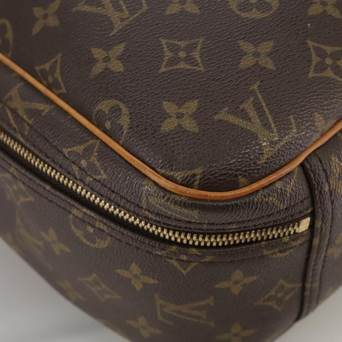 LOUIS VUITTON Monogram Excursion Hand Bag M41450 LV Auth ar13172