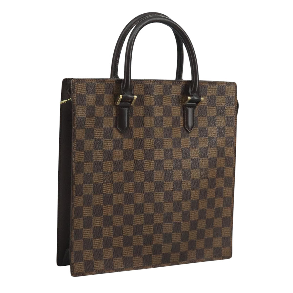 LOUIS VUITTON Damier Ebene Venice GM Hand Bag N51146 LV Auth ar13191