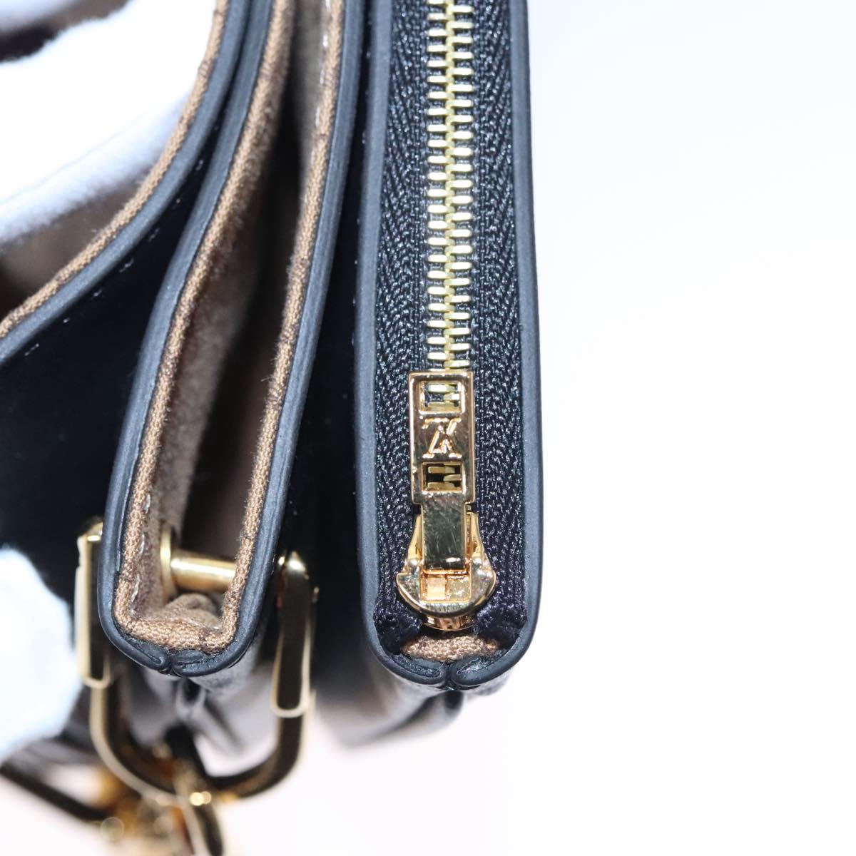 LOUIS VUITTON Rendezvous Shoulder Bag Leather Black M57743 LV Auth ar13279SAM