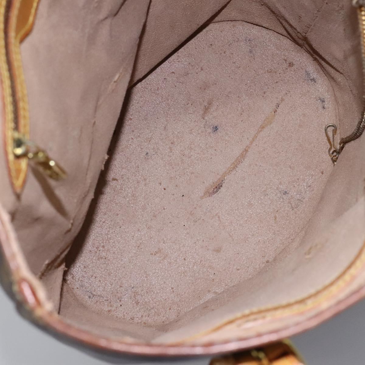 LOUIS VUITTON Monogram Bucket GM Shoulder Bag M42236 LV Auth ar13370