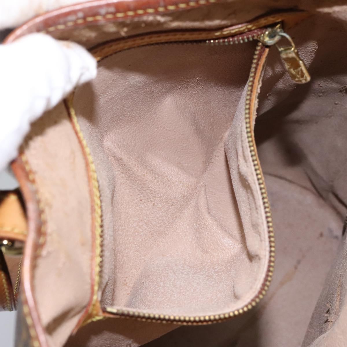 LOUIS VUITTON Monogram Bucket GM Shoulder Bag M42236 LV Auth ar13370