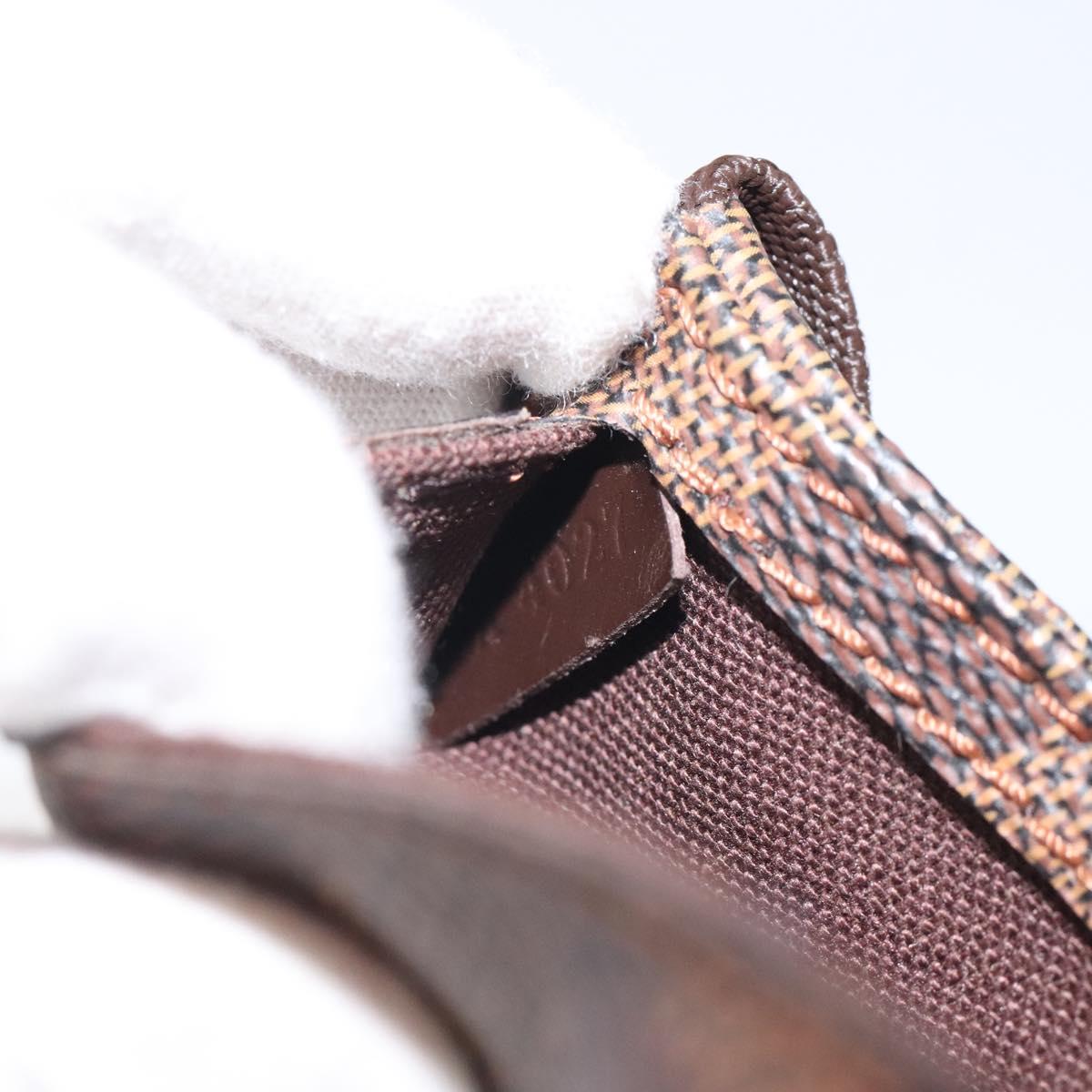 LOUIS VUITTON Damier Ebene Geronimos Shoulder Bag N51994 LV Auth ar13388