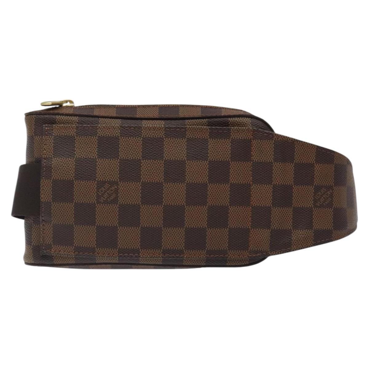 LOUIS VUITTON Damier Ebene Geronimos Shoulder Bag N51994 LV Auth ar13388