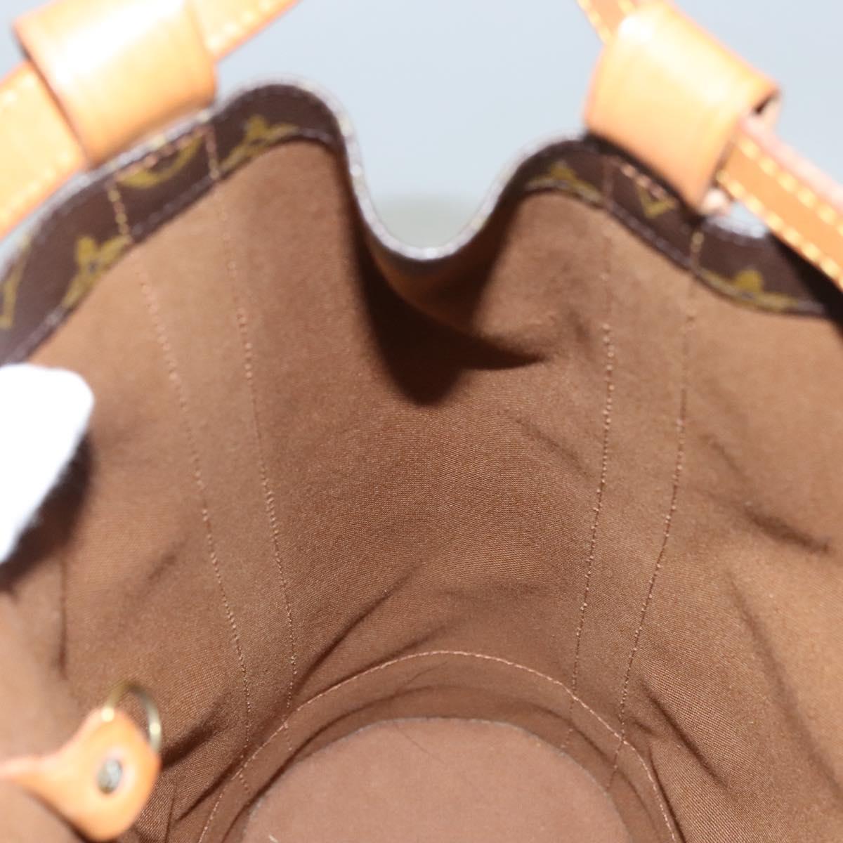 LOUIS VUITTON Monogram Randonnee PM Shoulder Bag M42243 LV Auth ar13403