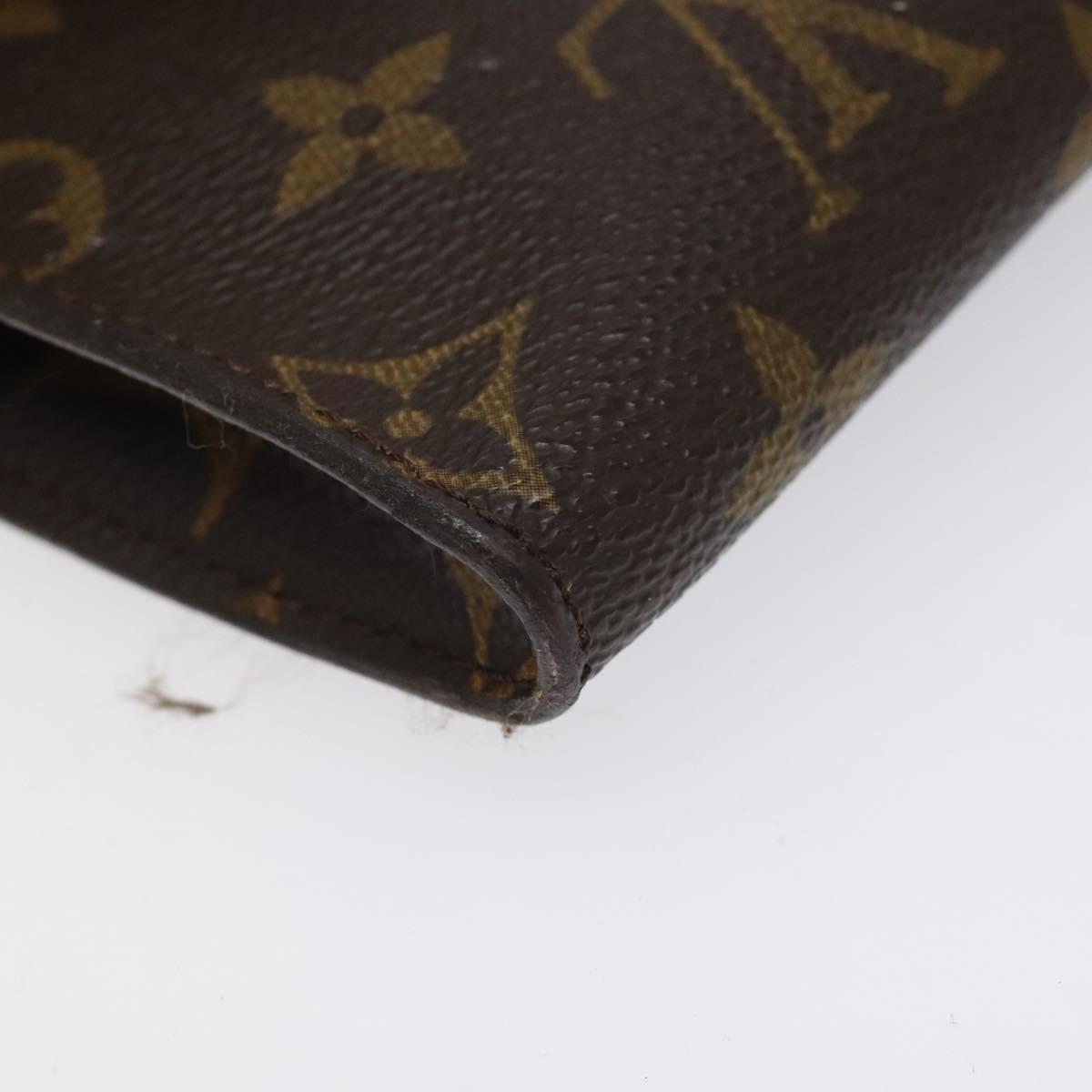 LOUIS VUITTON Monogram Bucket PM Accessory Pouch LV Auth ar13405