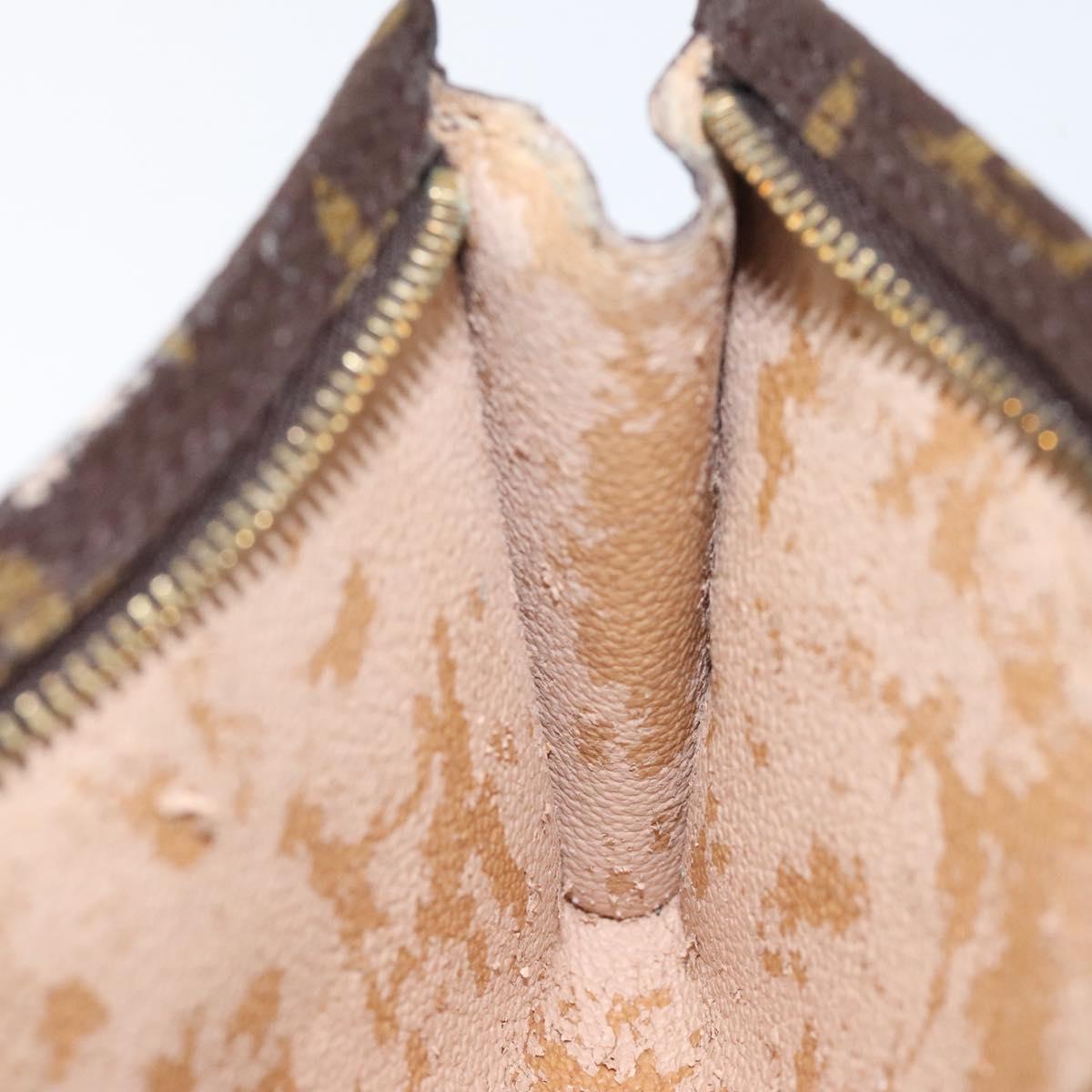 LOUIS VUITTON Monogram Bucket PM Accessory Pouch LV Auth ar13405