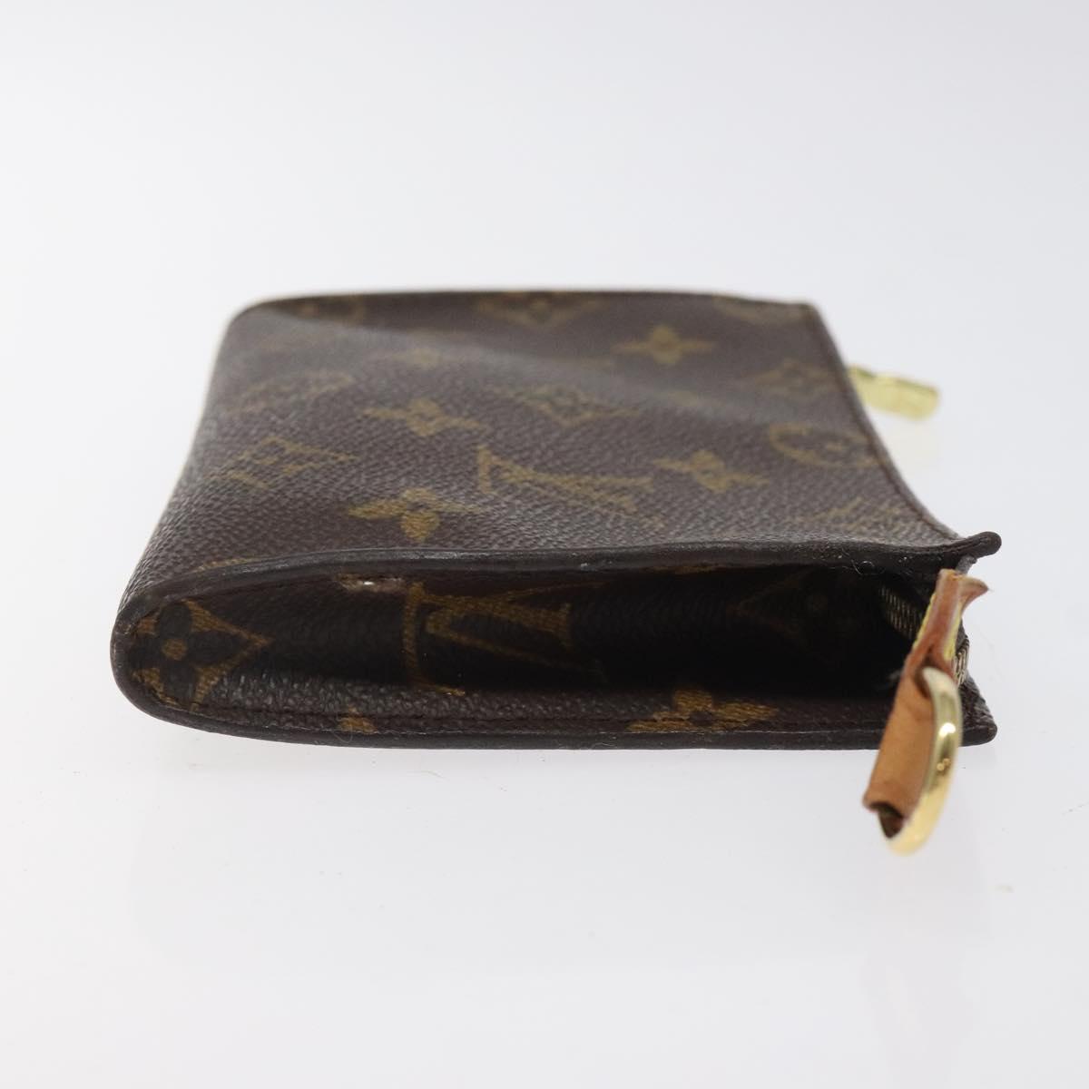 LOUIS VUITTON Monogram Bucket PM Accessory Pouch LV Auth ar13405