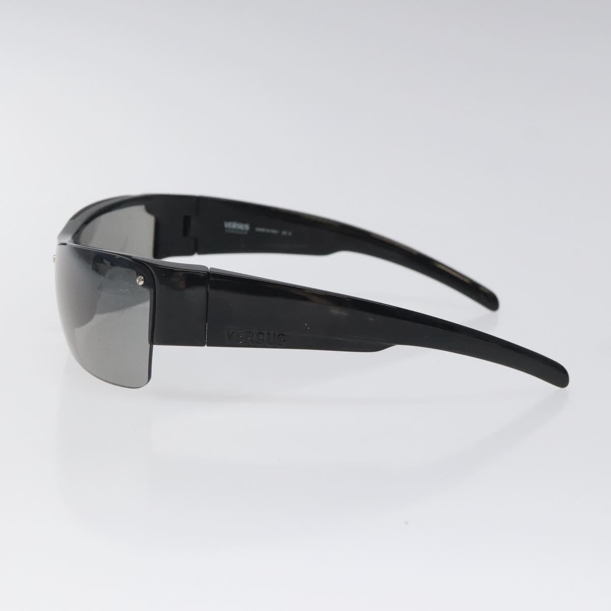VERSACE Sunglasses plastic Black Auth ar13430