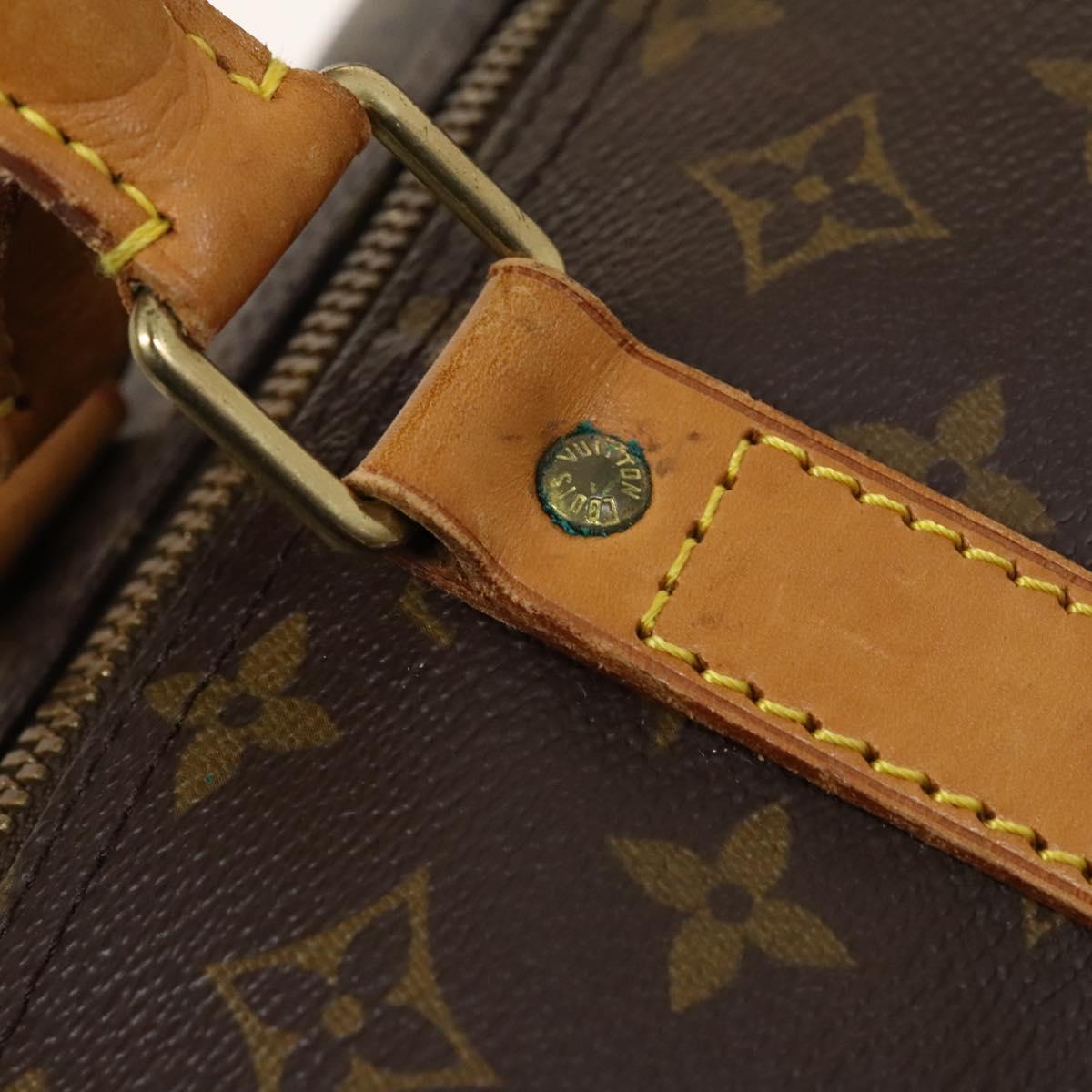 LOUIS VUITTON Monogram Keepall 60 Boston Bag M41422 LV Auth ar13437