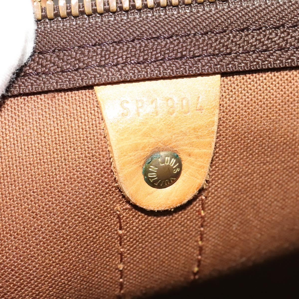 LOUIS VUITTON Monogram Keepall 60 Boston Bag M41422 LV Auth ar13437