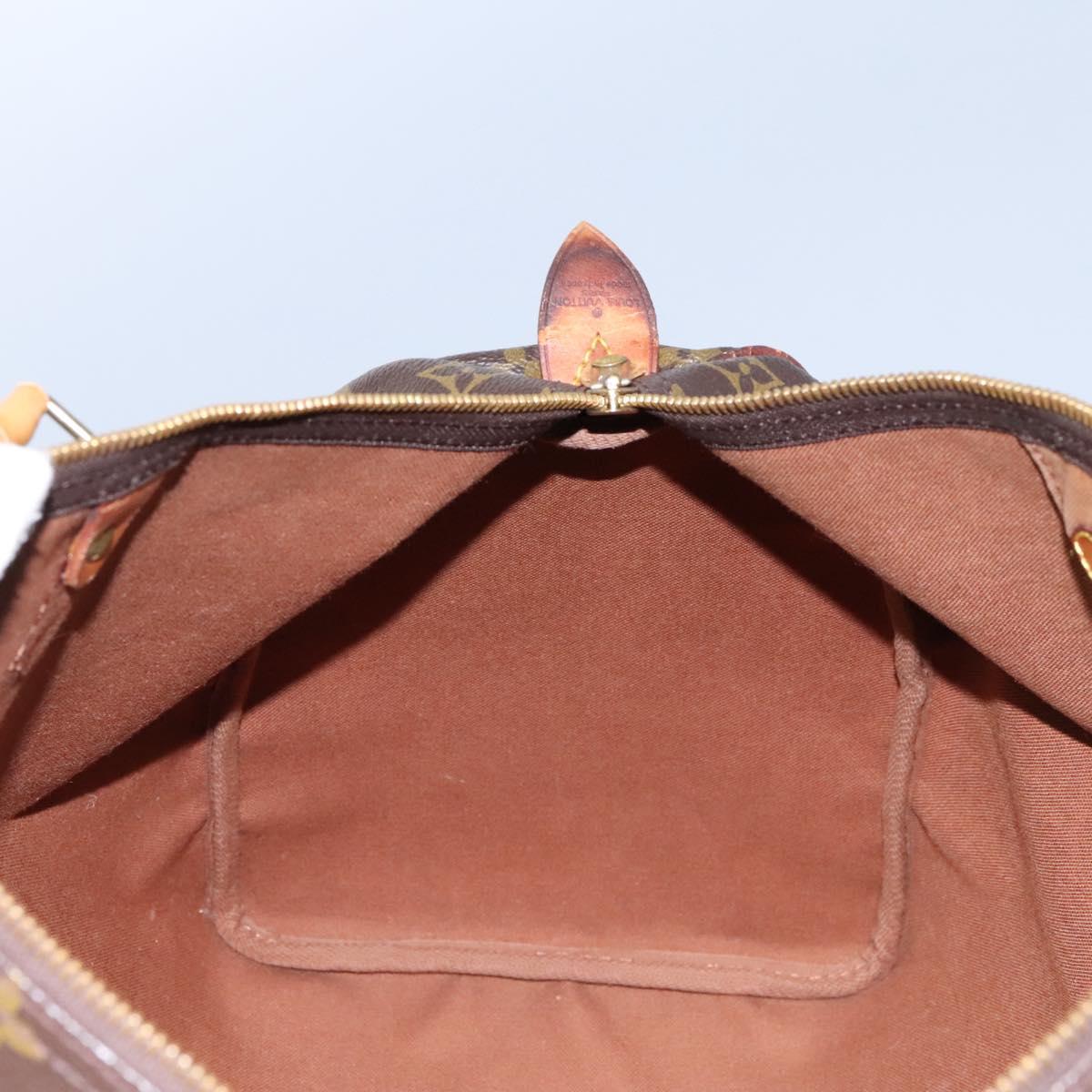 LOUIS VUITTON Monogram Speedy 40 Hand Bag M41522 LV Auth ar13487