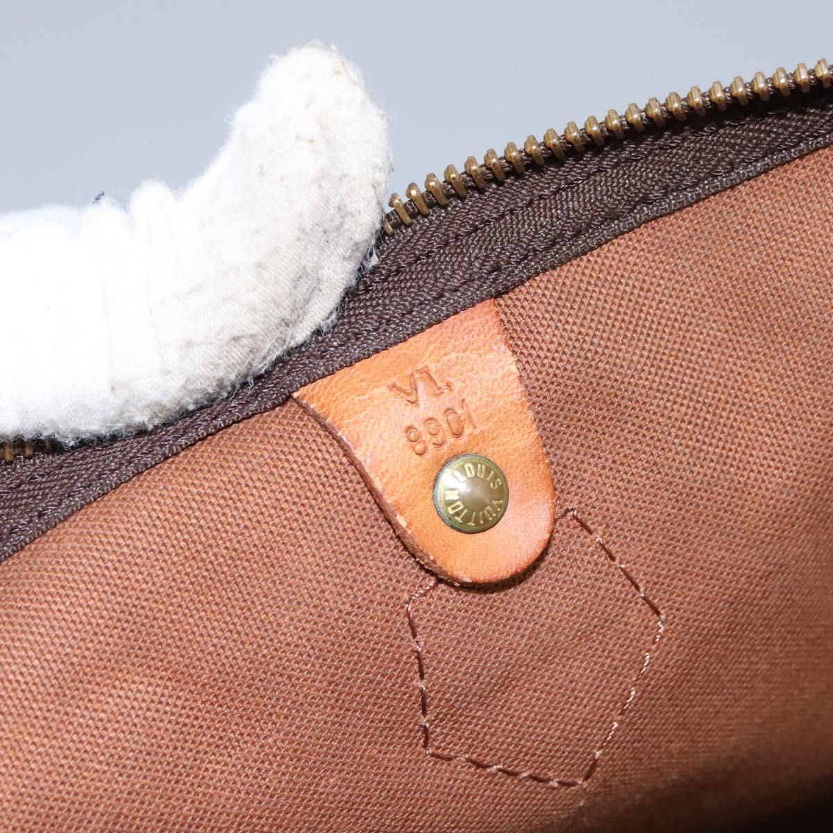 LOUIS VUITTON Monogram Speedy 40 Hand Bag M41522 LV Auth ar13487