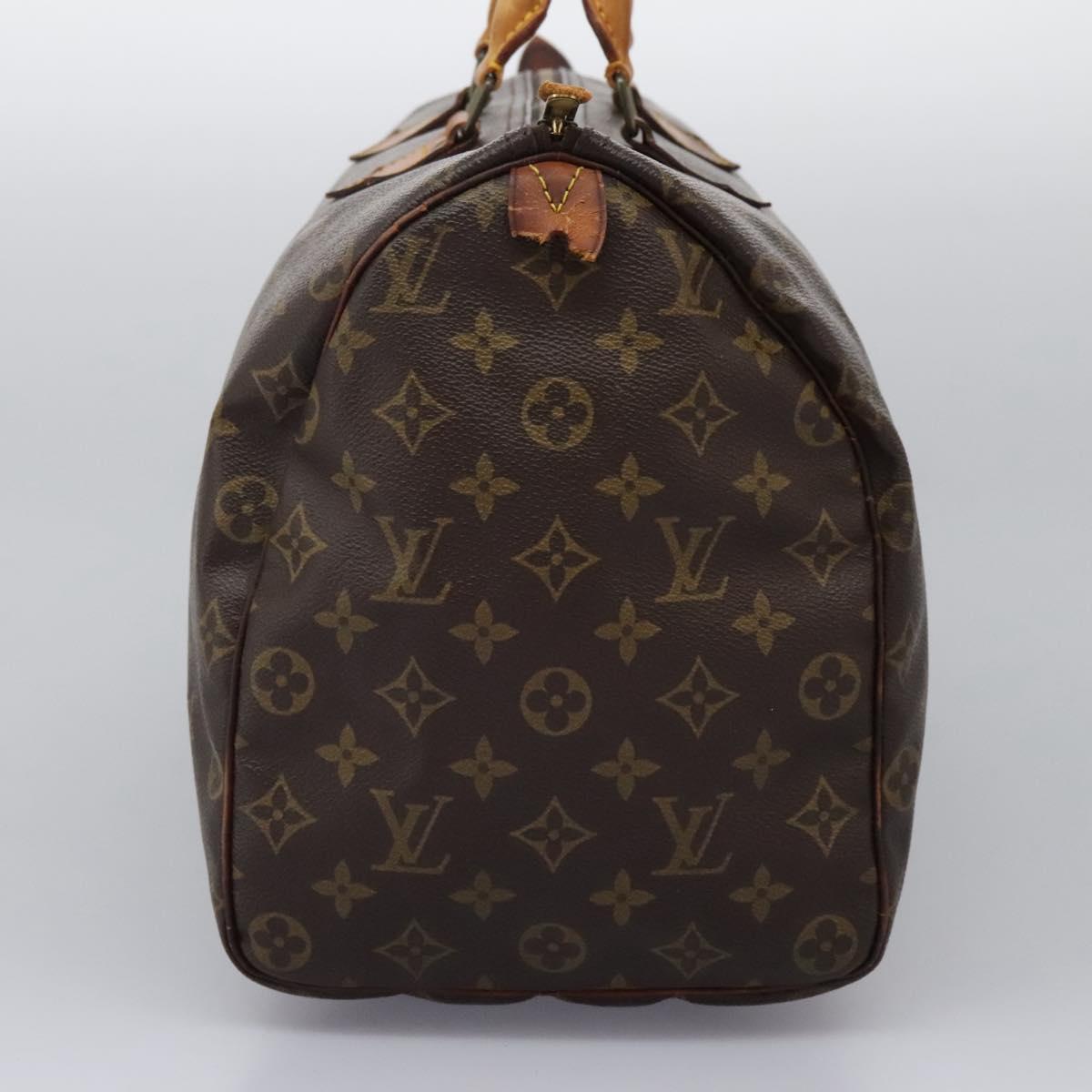 LOUIS VUITTON Monogram Speedy 40 Hand Bag M41522 LV Auth ar13487
