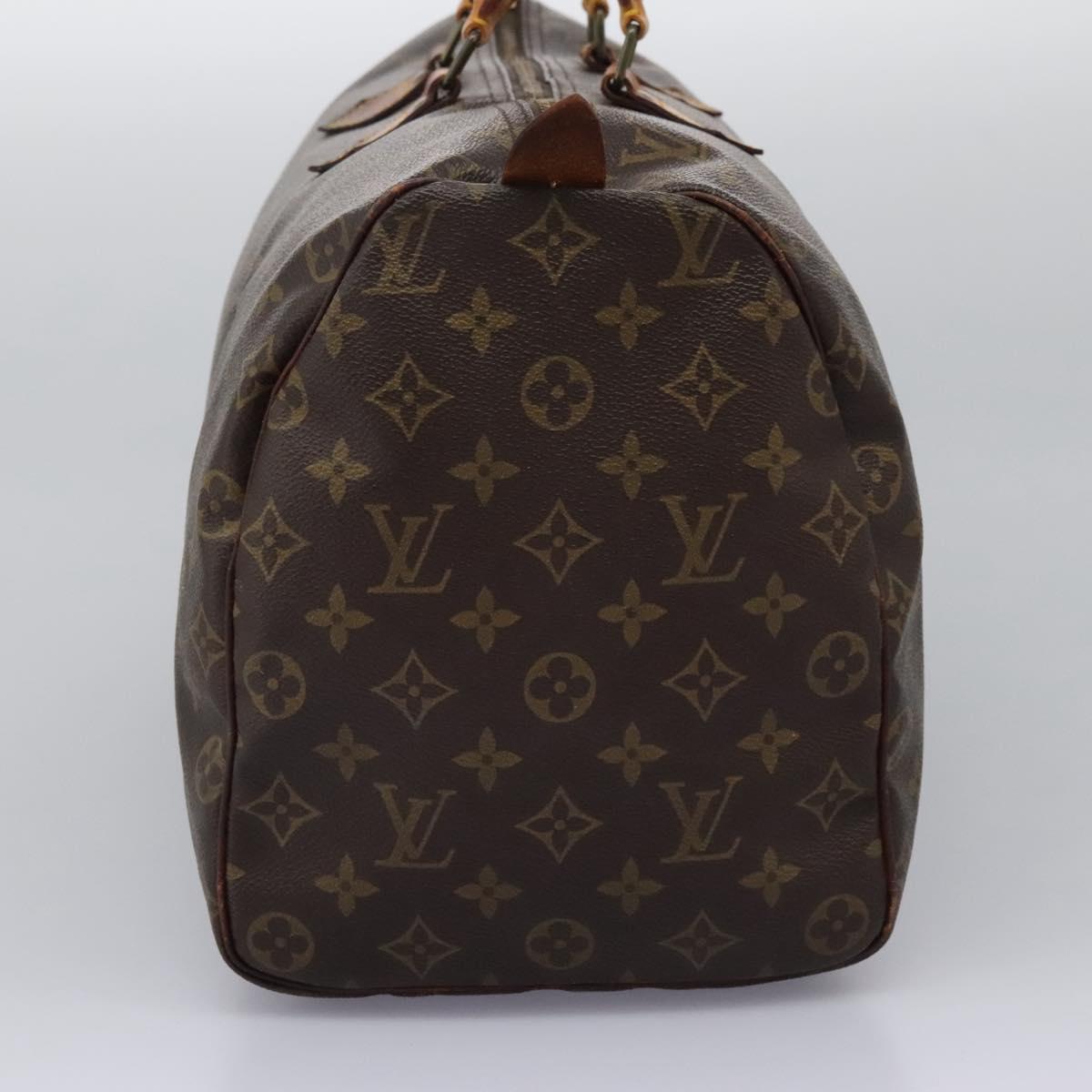 LOUIS VUITTON Monogram Speedy 40 Hand Bag M41522 LV Auth ar13487