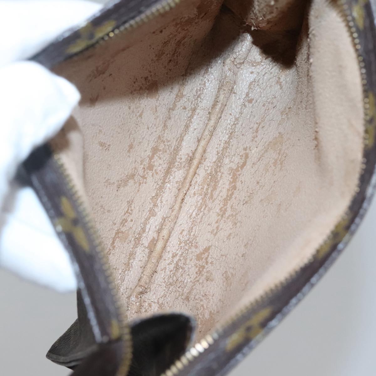 LOUIS VUITTON Monogram Poche Toilette 19 Pouch M47544 LV Auth ar13499