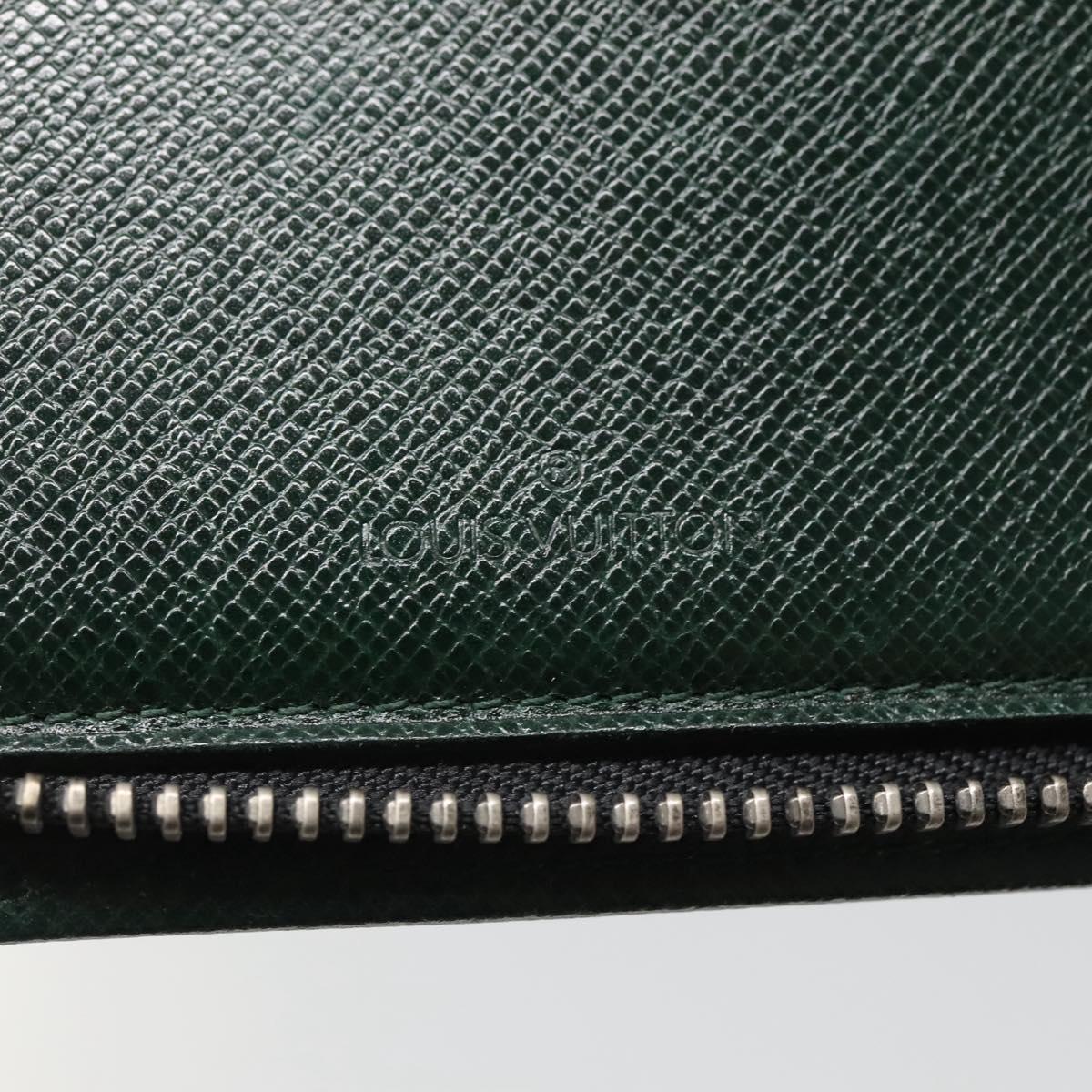 LOUIS VUITTON Taiga Wallet Epicea LV Auth ar13501