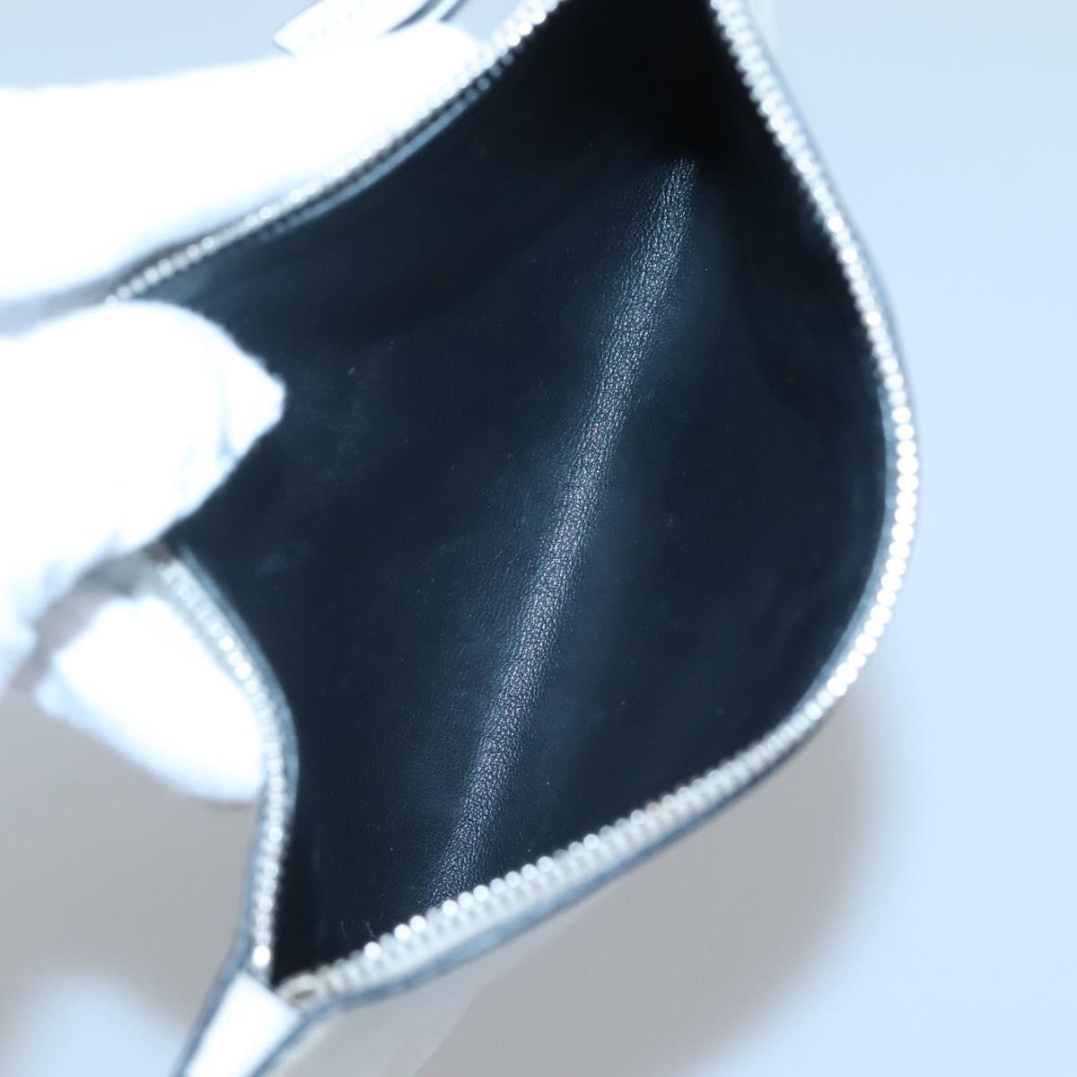 PRADA Tote Bag Canvas Gray Silver Auth ar13504