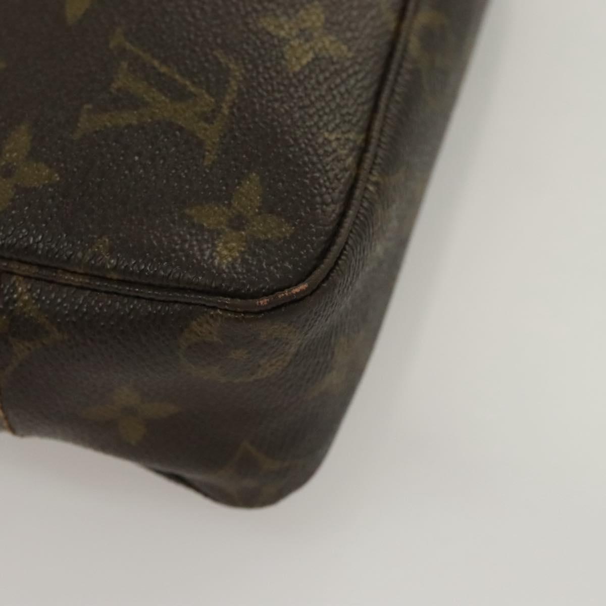 LOUIS VUITTON Monogram Trousse Toilette 23 Clutch Bag M47524 LV Auth ar13525