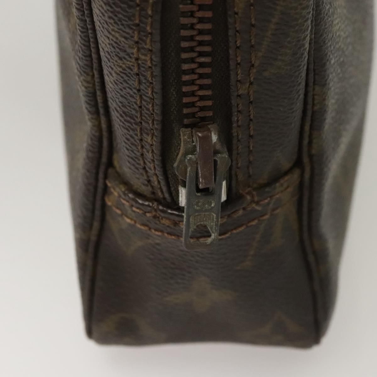 LOUIS VUITTON Monogram Trousse Toilette 23 Clutch Bag M47524 LV Auth ar13525