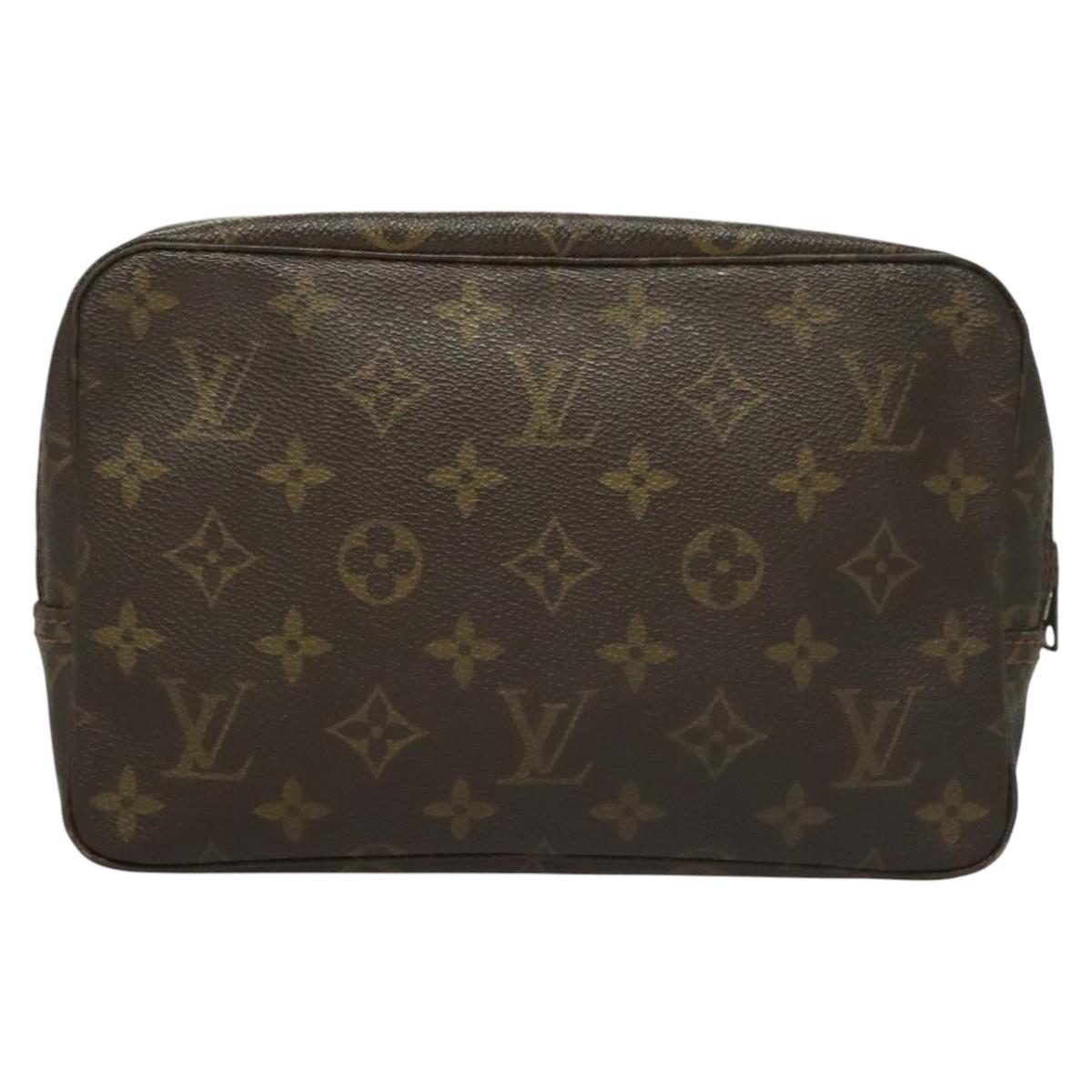 LOUIS VUITTON Monogram Trousse Toilette 23 Clutch Bag M47524 LV Auth ar13525