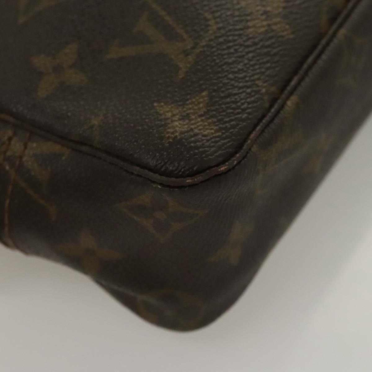 LOUIS VUITTON Monogram Trousse Toilette 23 Clutch Bag M47524 LV Auth ar13525