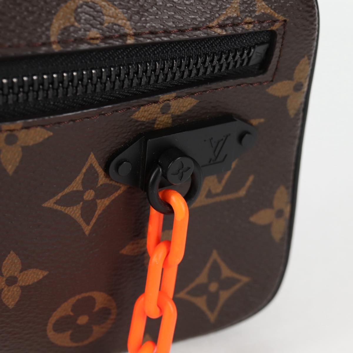 LOUIS VUITTON Monogram Solar Powered Ray Pochette Volga Bag M44482 Auth ar13529A