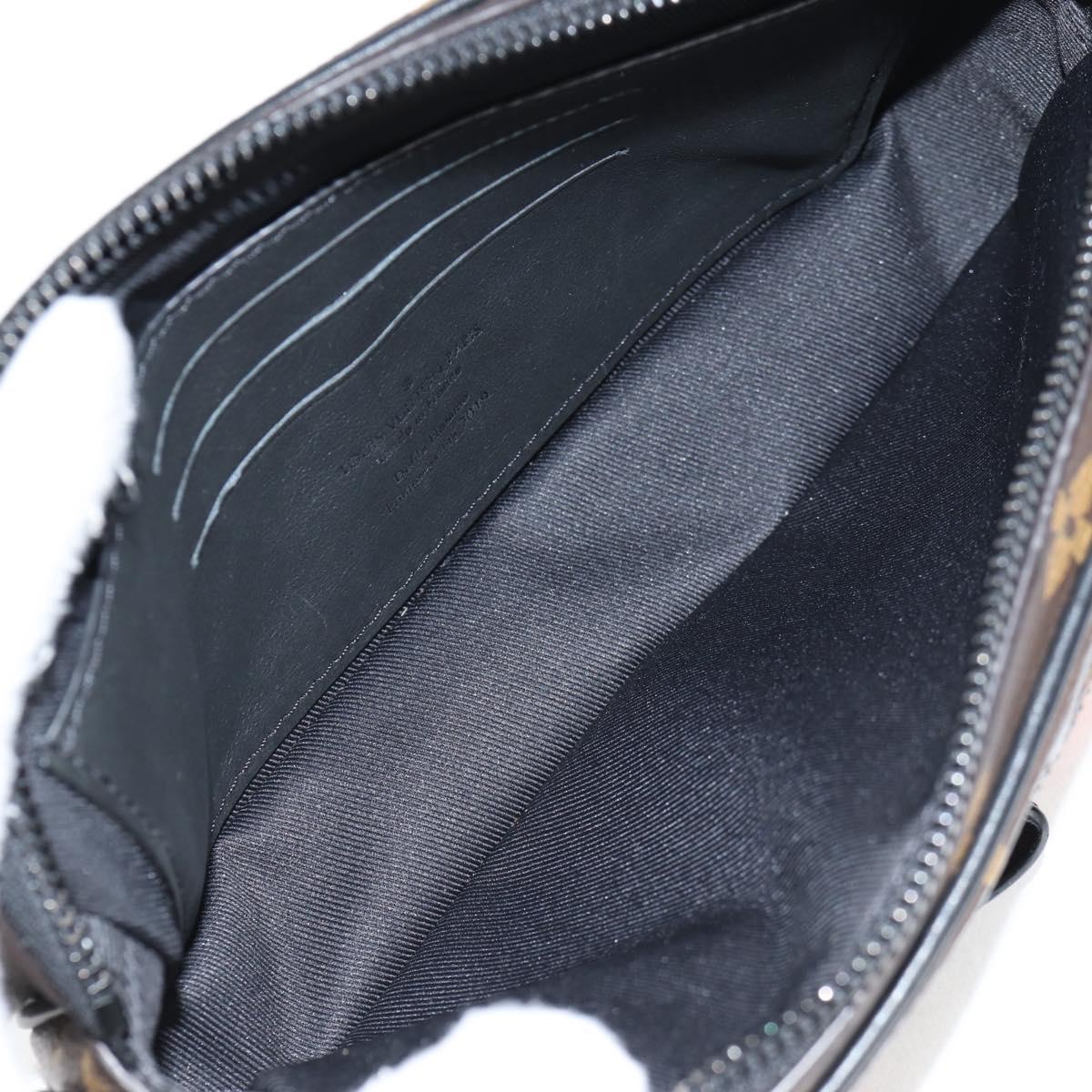 LOUIS VUITTON Monogram Solar Powered Ray Pochette Volga Bag M44482 Auth ar13529A