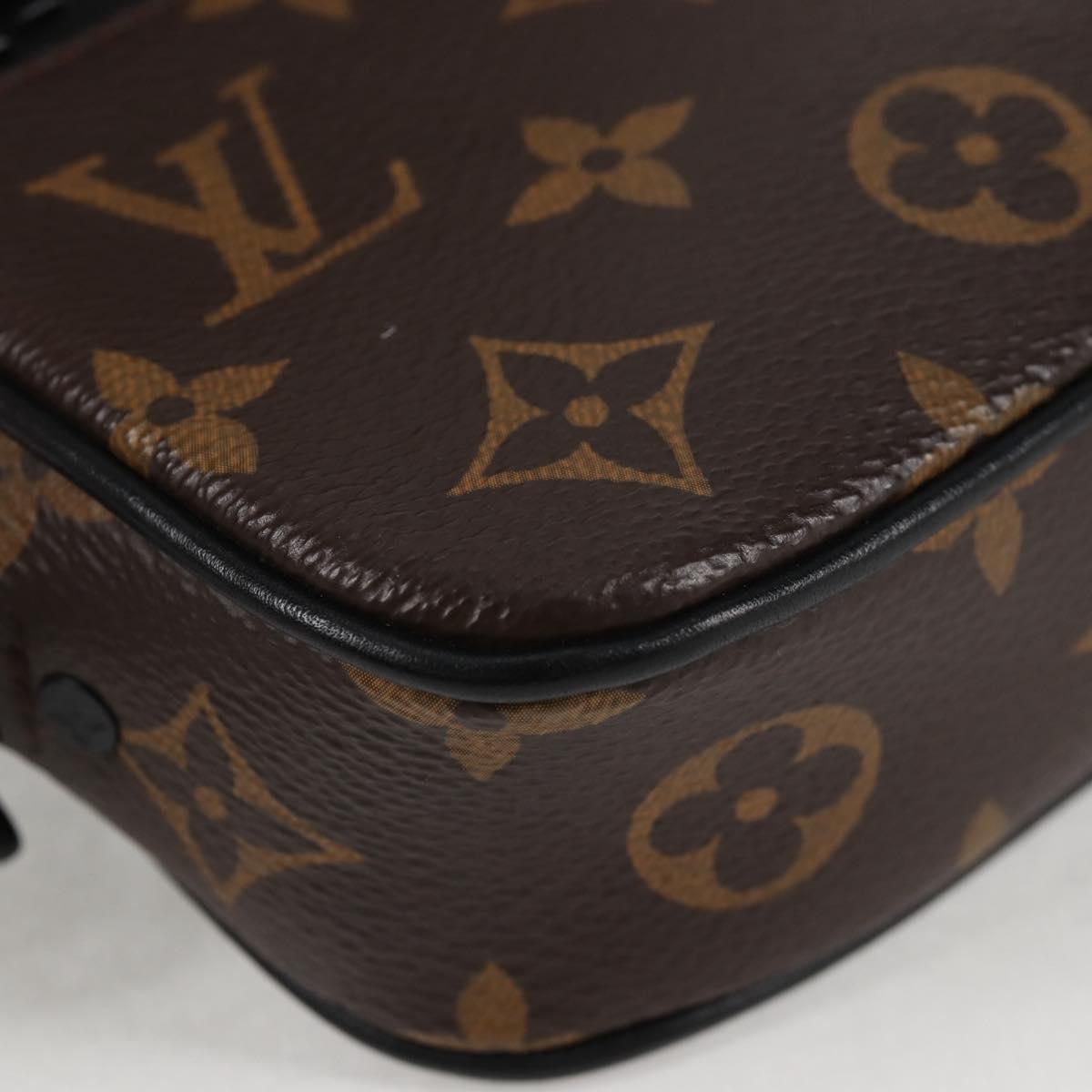 LOUIS VUITTON Monogram Solar Powered Ray Pochette Volga Bag M44482 Auth ar13529A