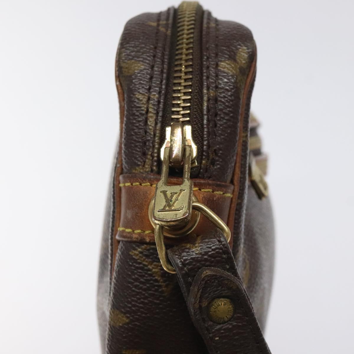 LOUIS VUITTON Monogram Marly Dragonne GM Clutch Bag M51825 LV Auth ar13530