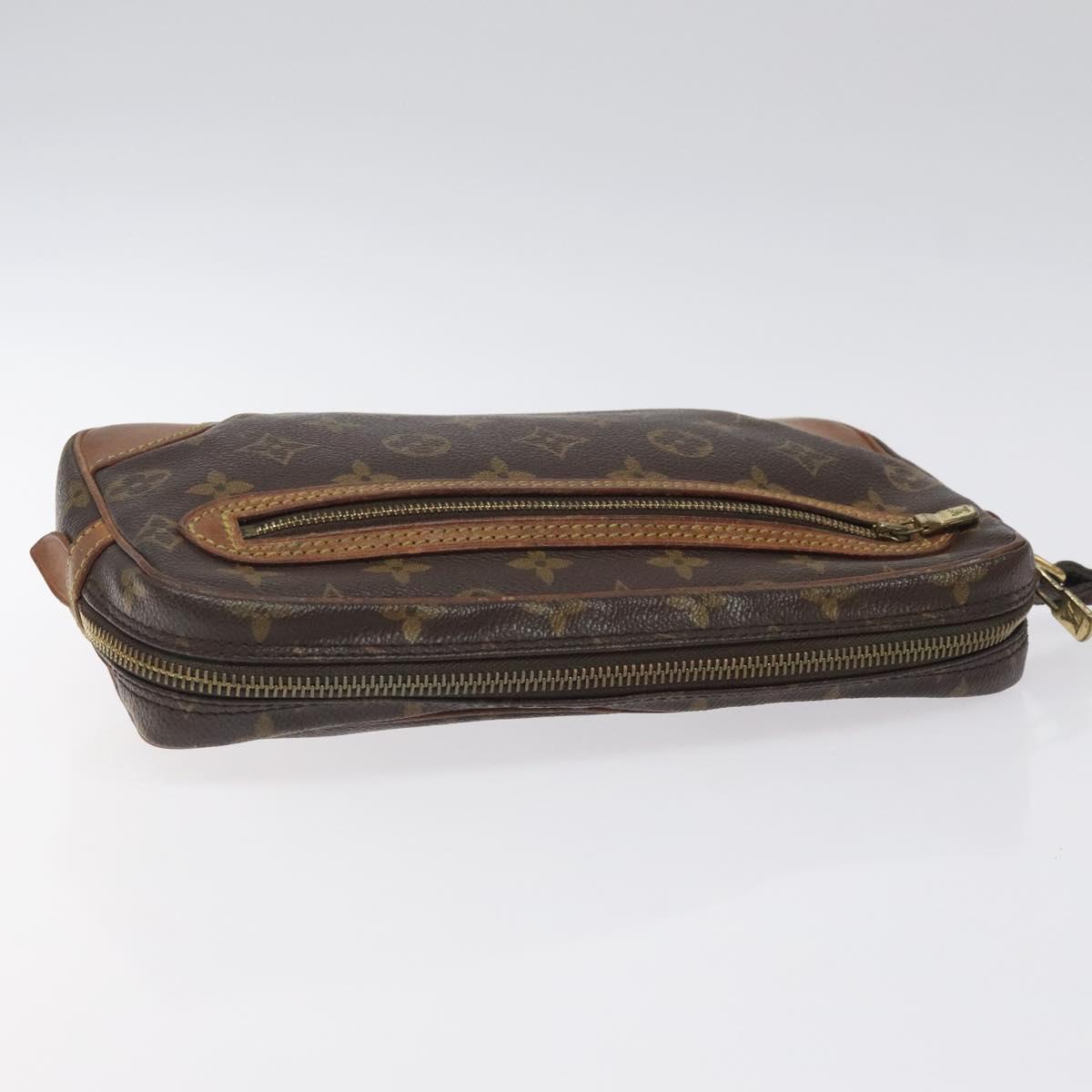 LOUIS VUITTON Monogram Marly Dragonne GM Clutch Bag M51825 LV Auth ar13530