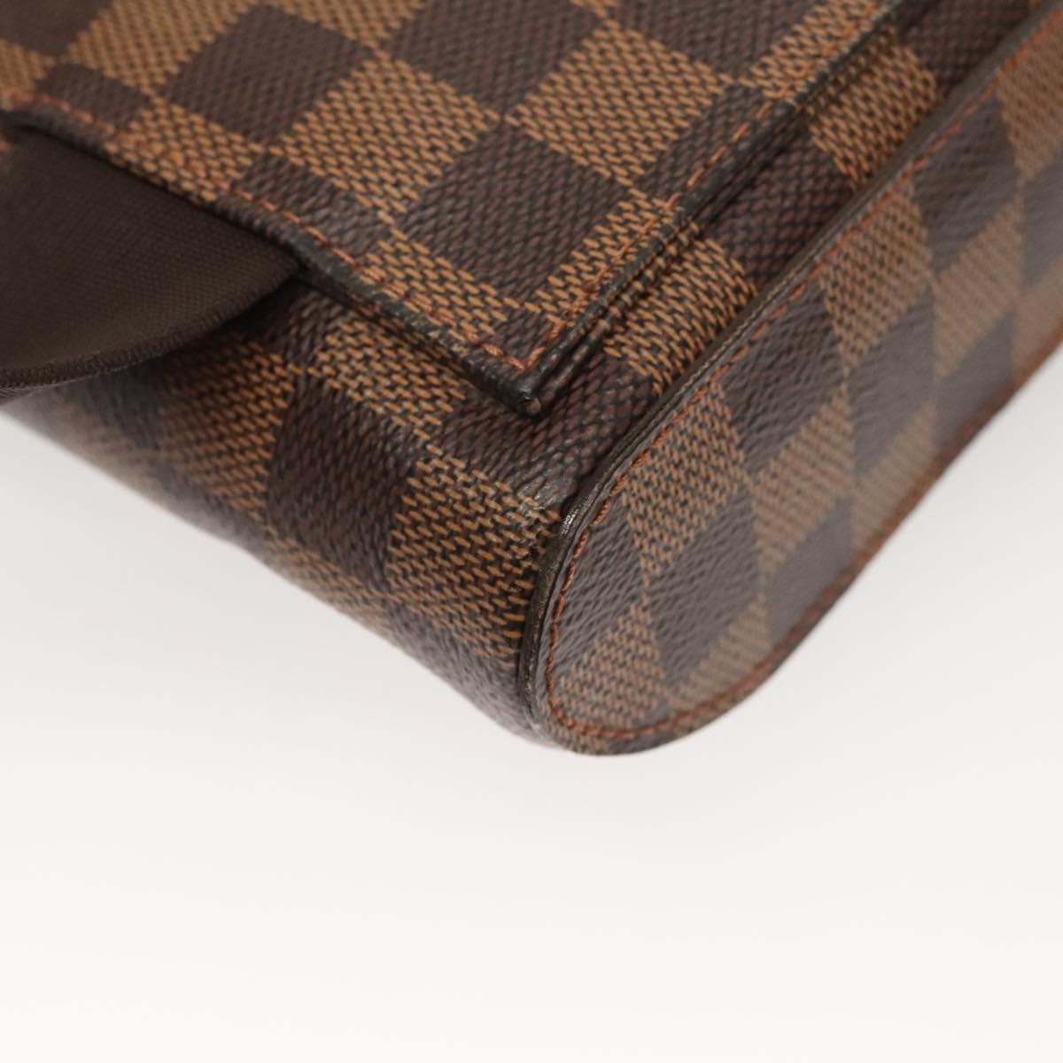 LOUIS VUITTON Damier Ebene Geronimos Shoulder Bag N51994 LV Auth ar13533