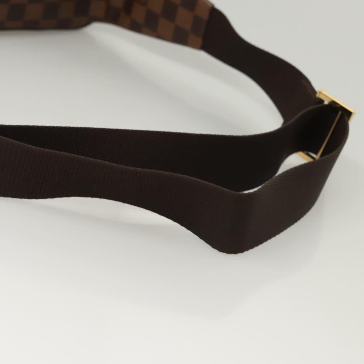 LOUIS VUITTON Damier Ebene Geronimos Shoulder Bag N51994 LV Auth ar13533