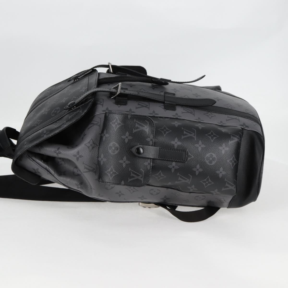 LOUIS VUITTON Monogram Eclipse Christopher PM Backpack M46331 LV Auth ar13619SM