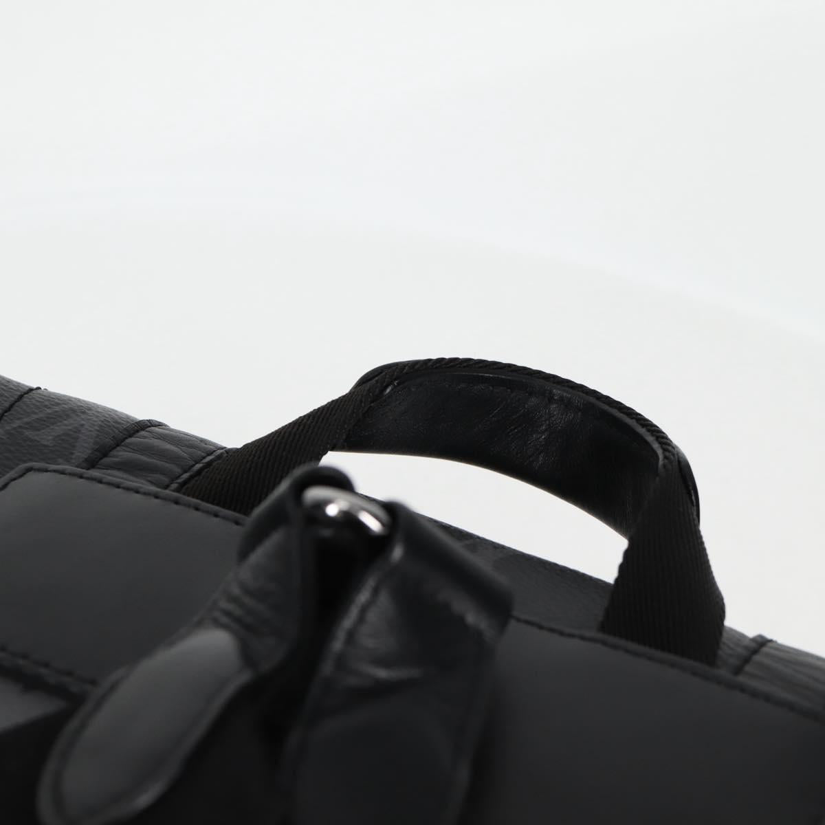 LOUIS VUITTON Monogram Eclipse Christopher PM Backpack M46331 LV Auth ar13619SM