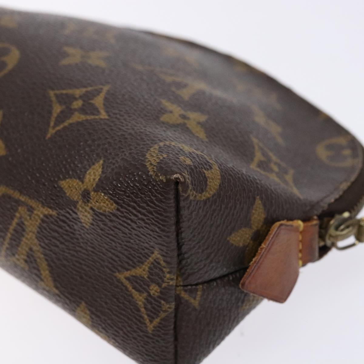 LOUIS VUITTON Monogram Pochette Cosmetic PM Pouch M43998 LV Auth ar13665