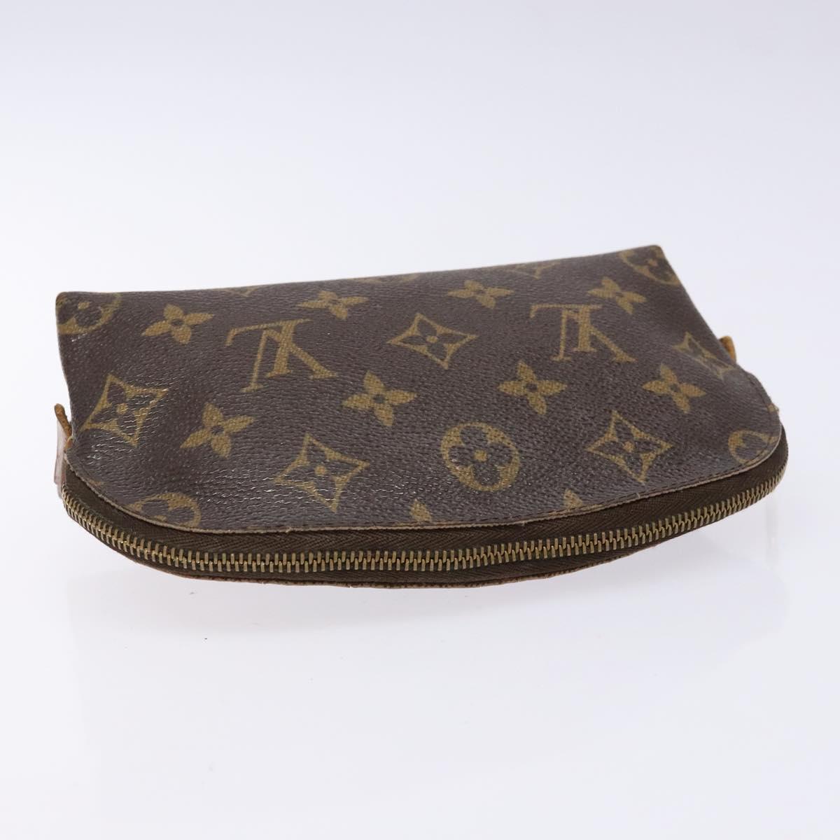 LOUIS VUITTON Monogram Pochette Cosmetic PM Pouch M43998 LV Auth ar13665