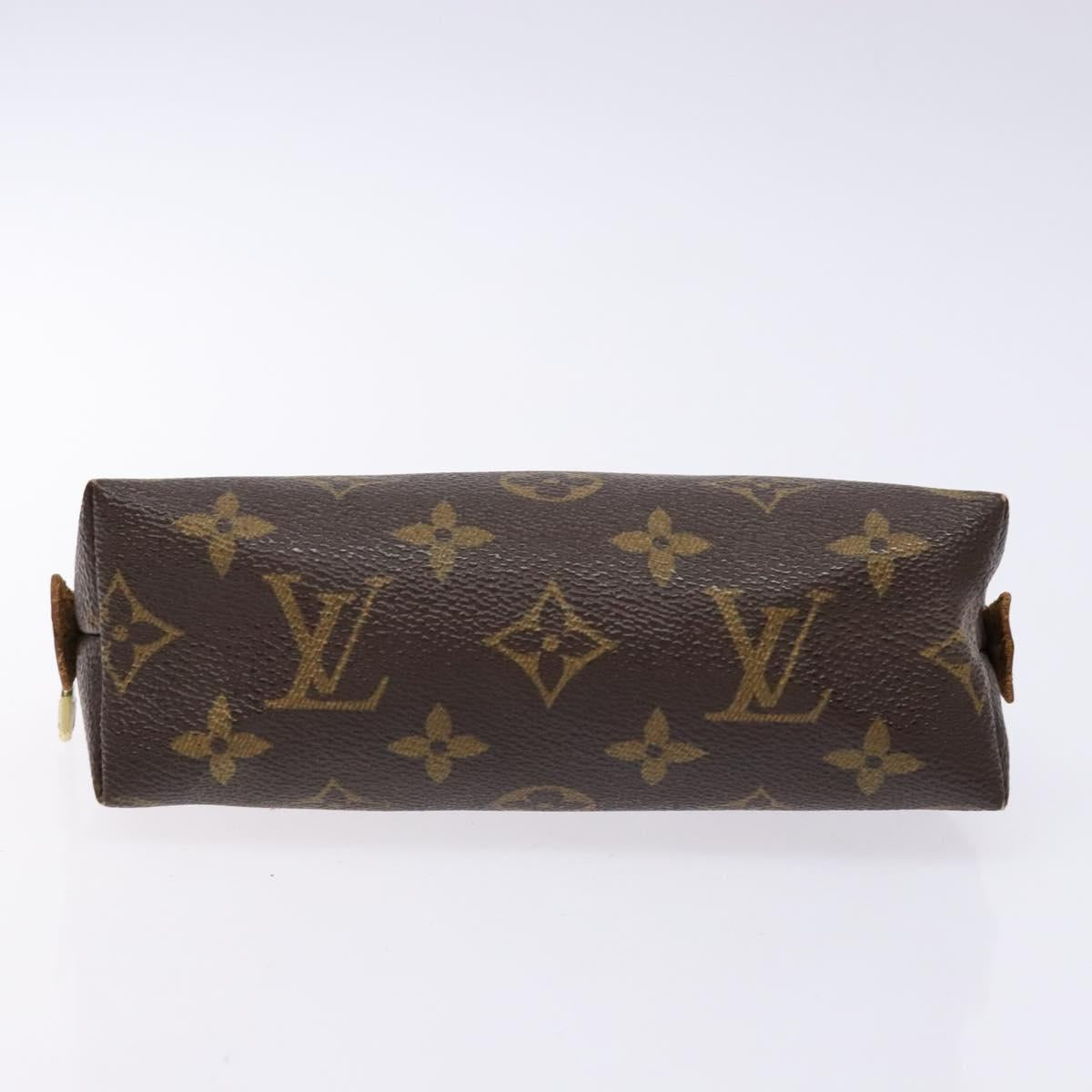 LOUIS VUITTON Monogram Pochette Cosmetic PM Pouch M43998 LV Auth ar13665