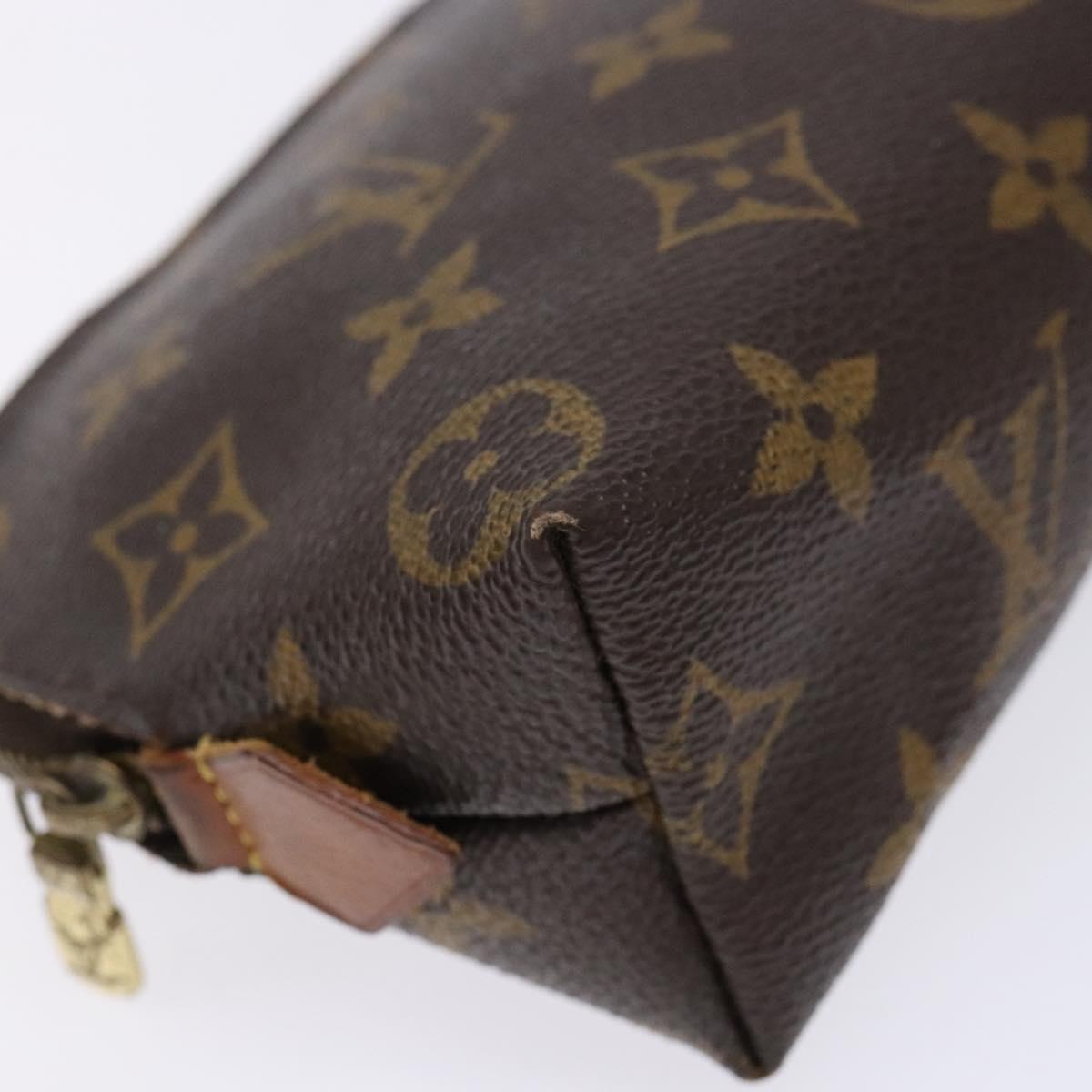 LOUIS VUITTON Monogram Pochette Cosmetic PM Pouch M43998 LV Auth ar13665