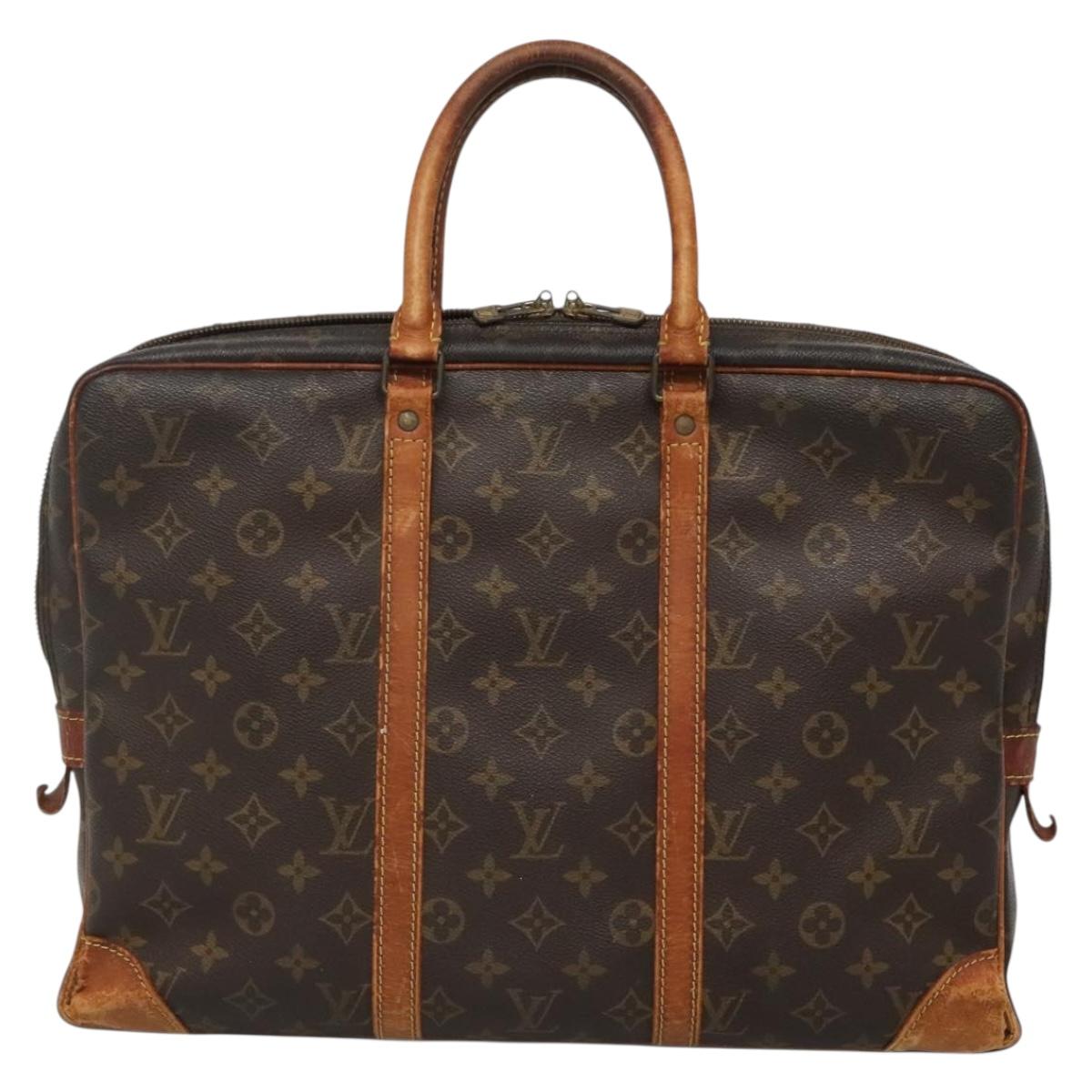 LOUIS VUITTON Monogram Porte Documents Voyage Business Bag M52005 Auth ar13687