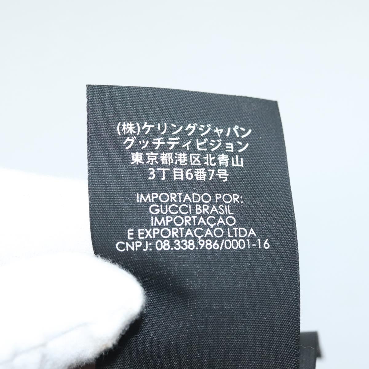 GUCCI GG Canvas Web Sherry Line Cap L Black Red Green 200035 Auth ar13699