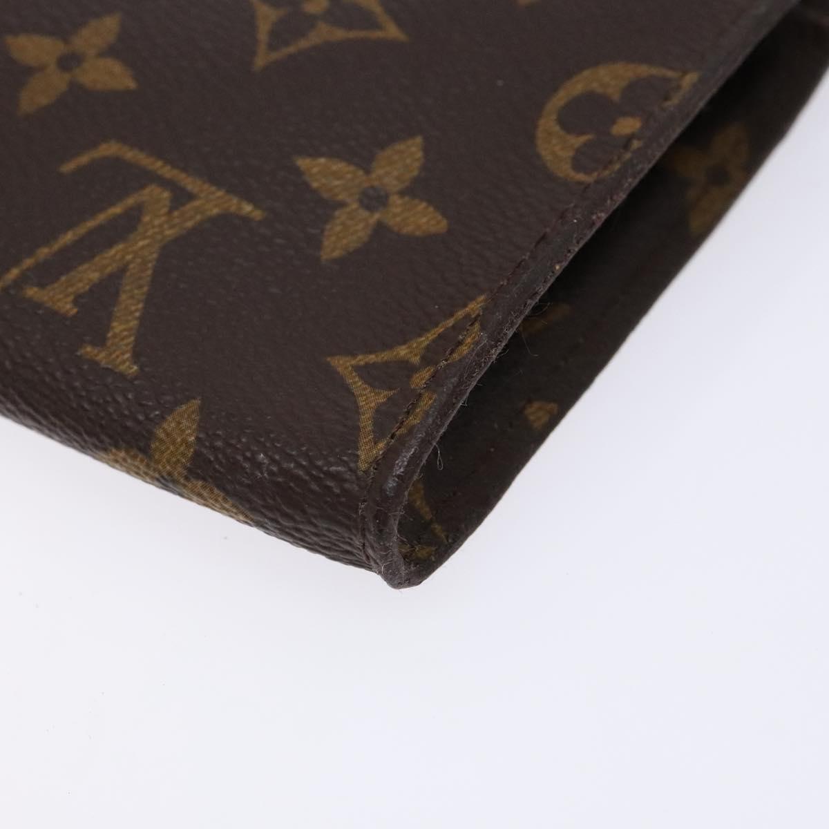 LOUIS VUITTON Monogram Bucket PM Accessory Pouch LV Auth ar13718
