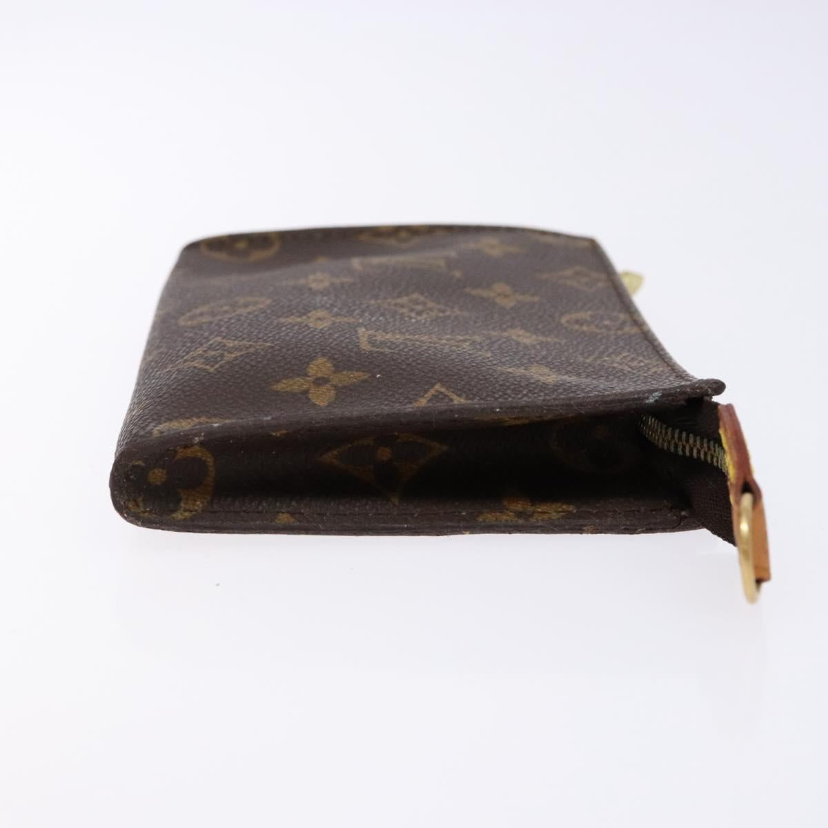 LOUIS VUITTON Monogram Bucket PM Accessory Pouch LV Auth ar13718