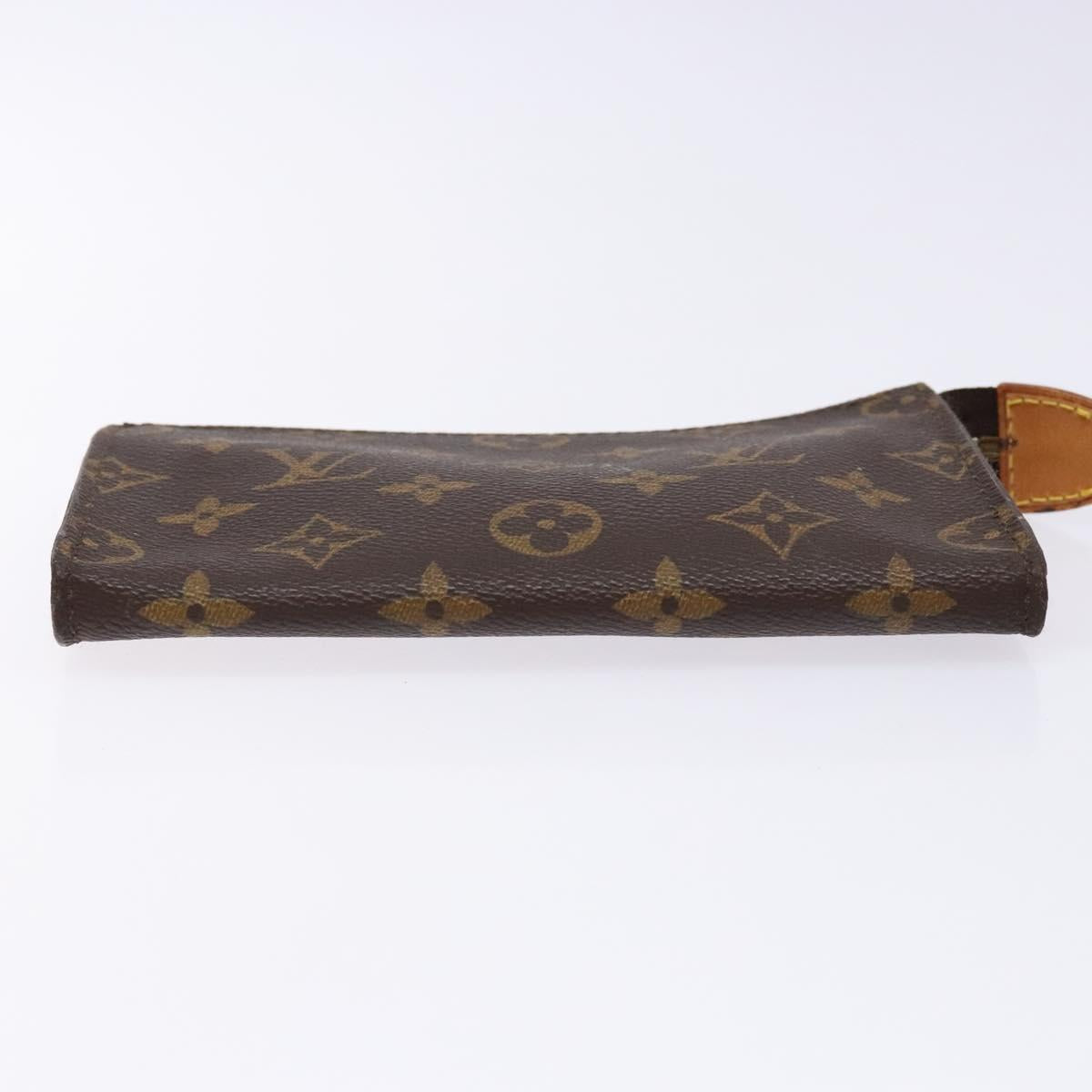 LOUIS VUITTON Monogram Bucket PM Accessory Pouch LV Auth ar13718